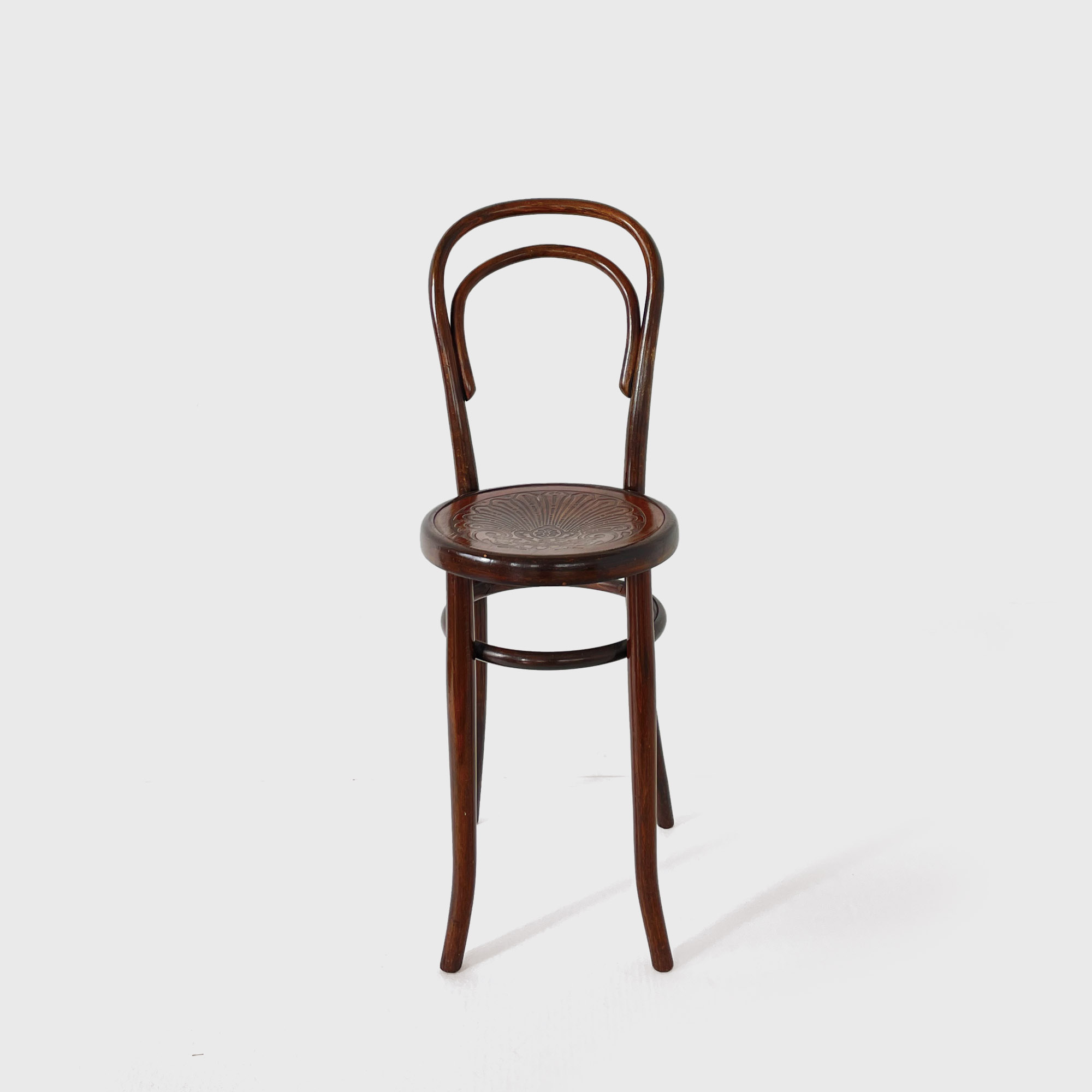 antique bent wood chair