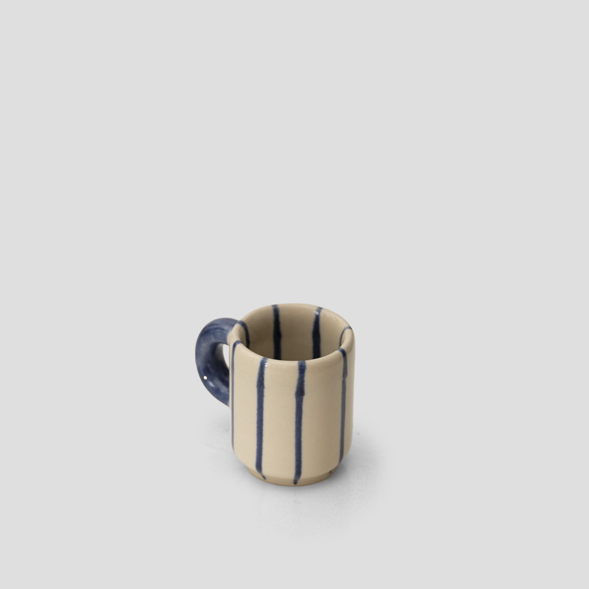 blue line mug mini