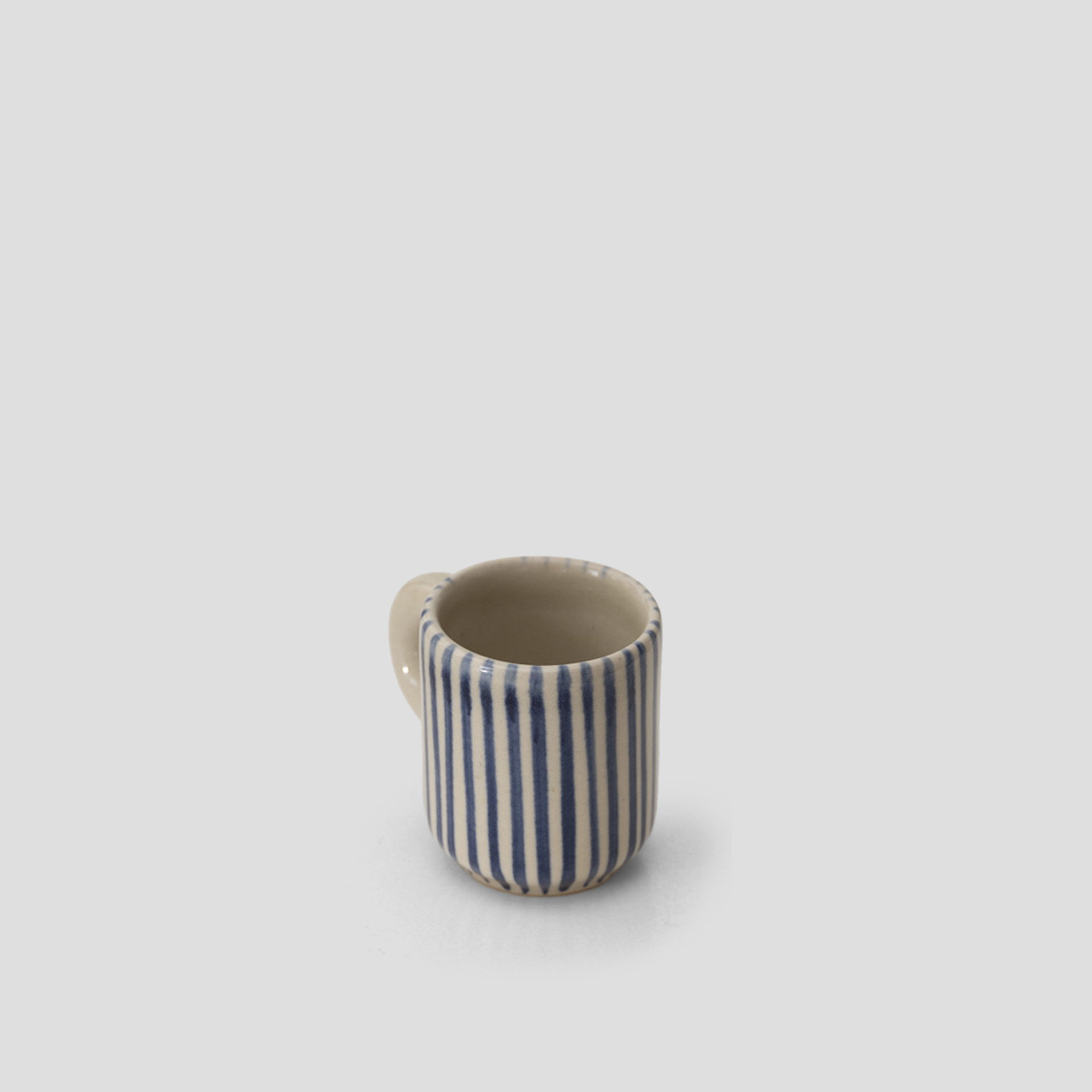 blue stripe mug mini