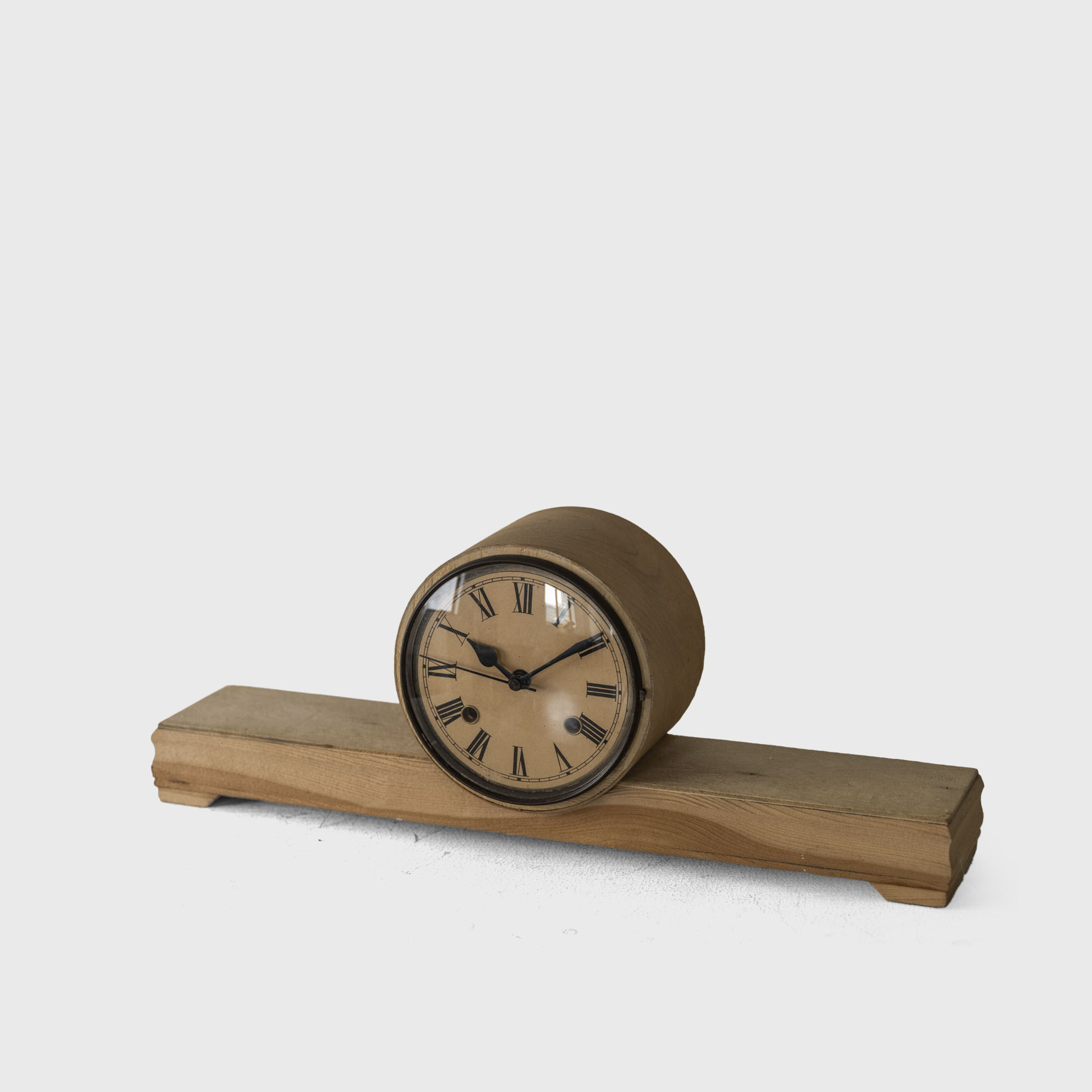 vintage wooden clock