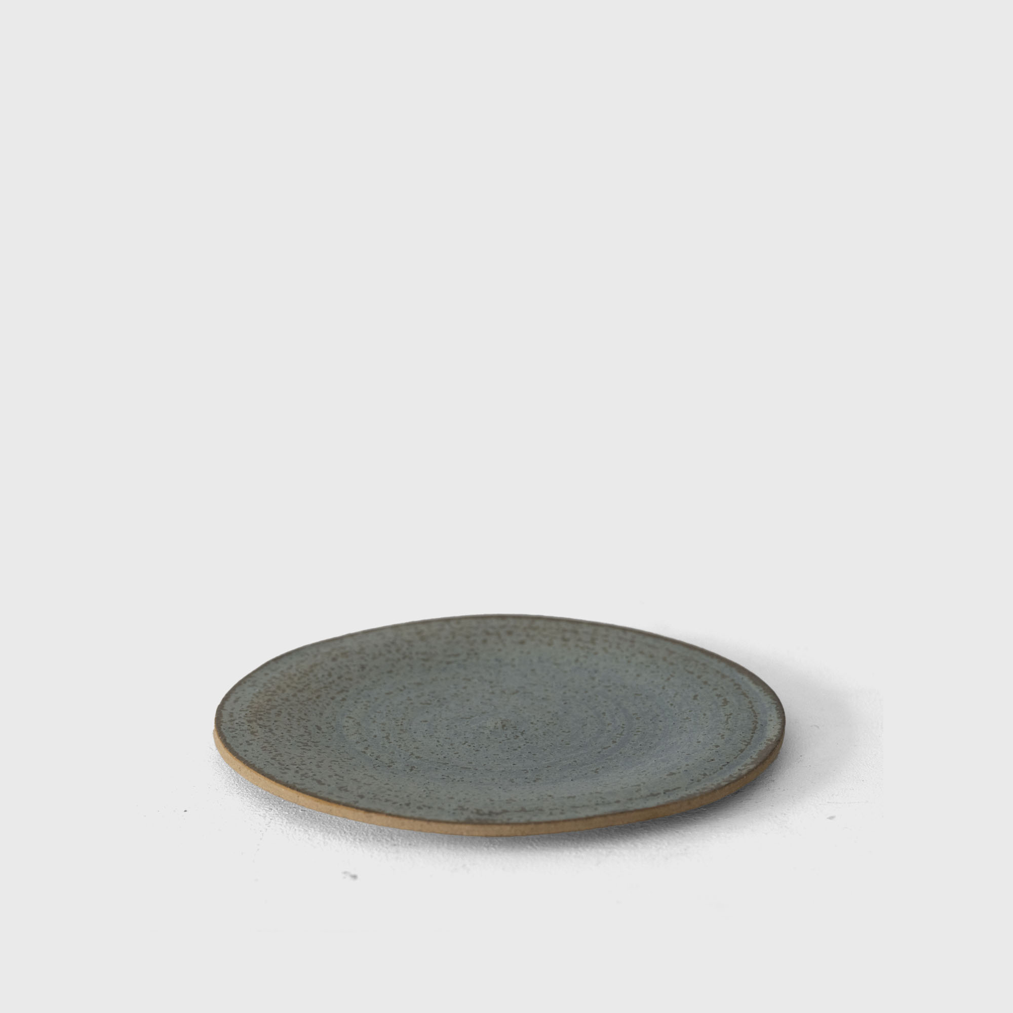 Mino-yaki green plate M