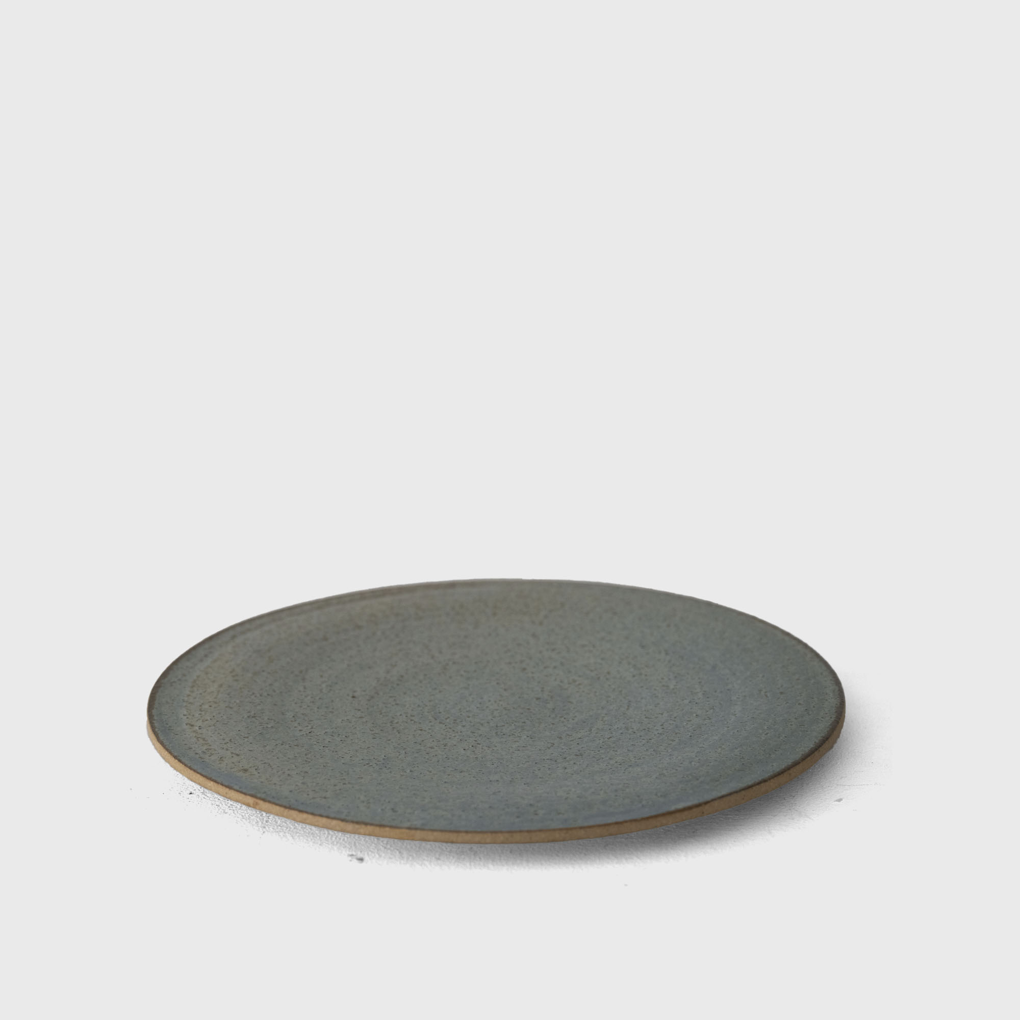 Mino-yaki green plate L