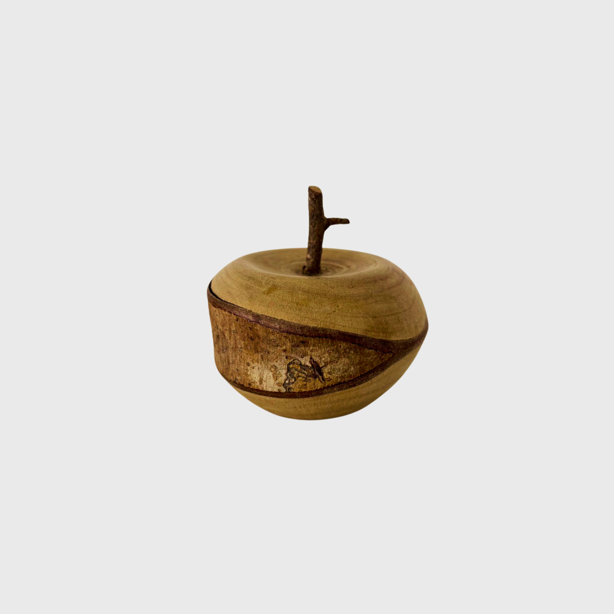 wooden apple decor