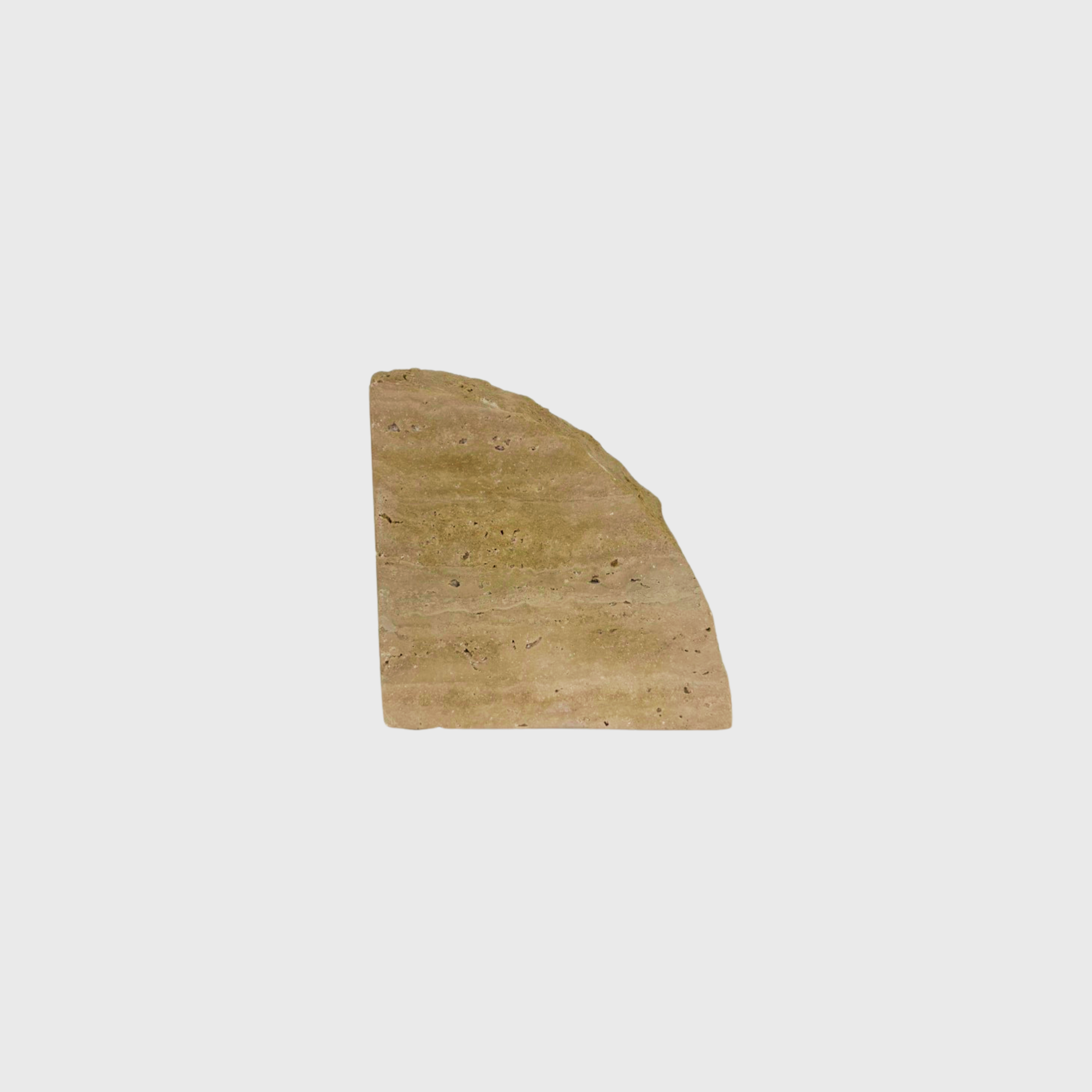 travertine object cuarter circle