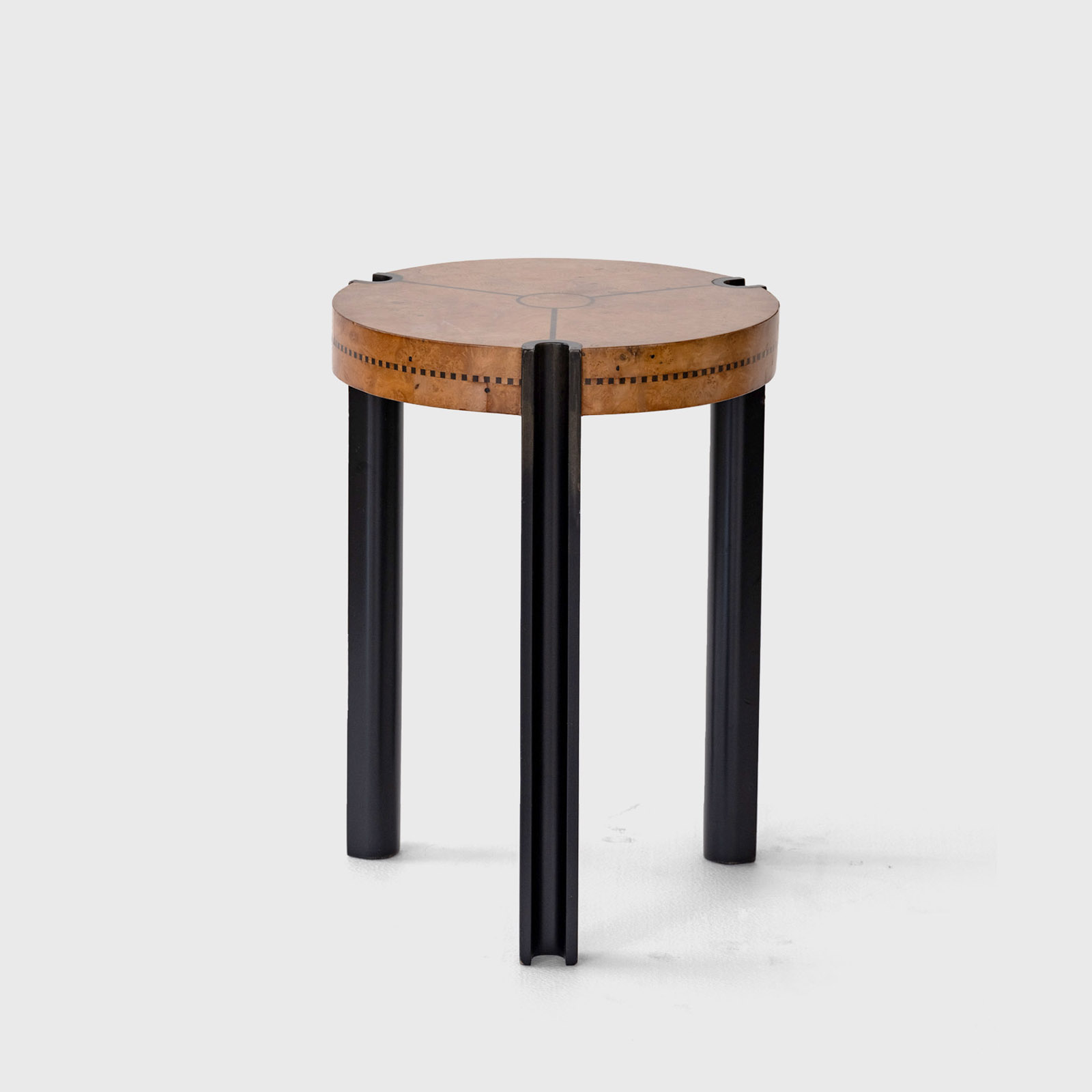 wood side table