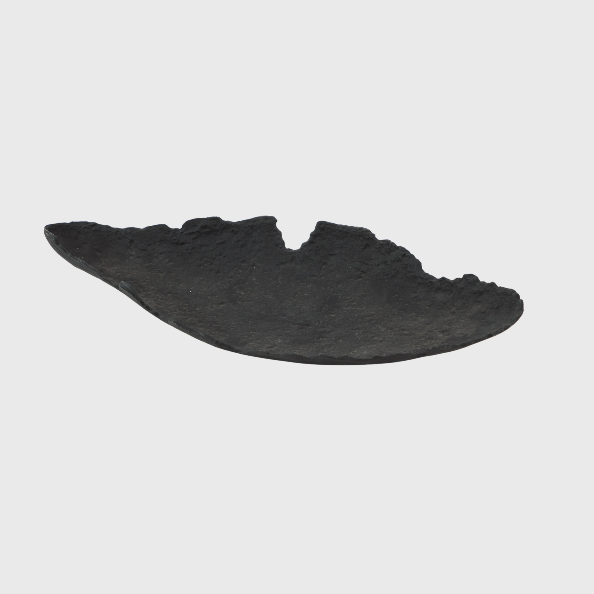 black metal tray
