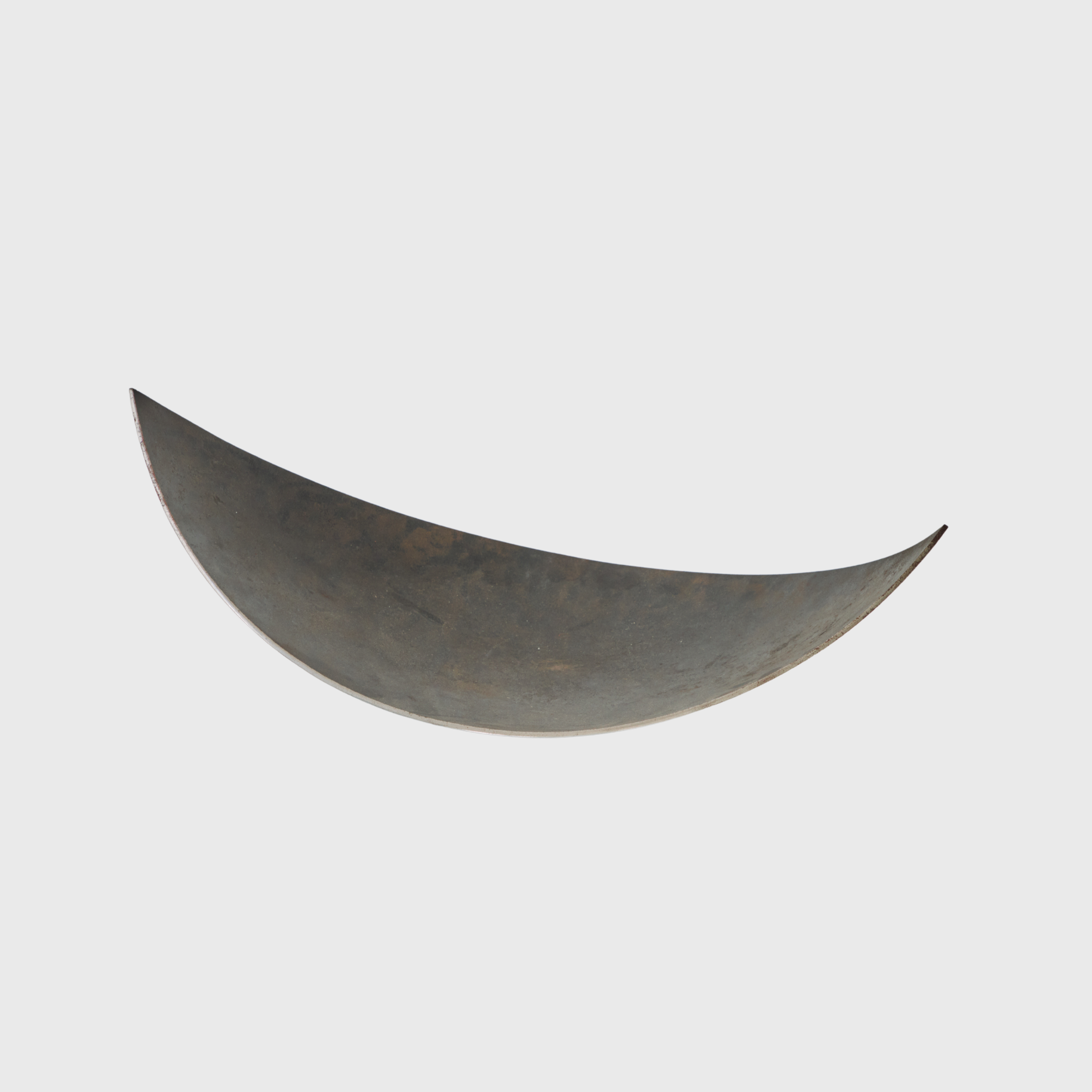 iron half-moon tray
