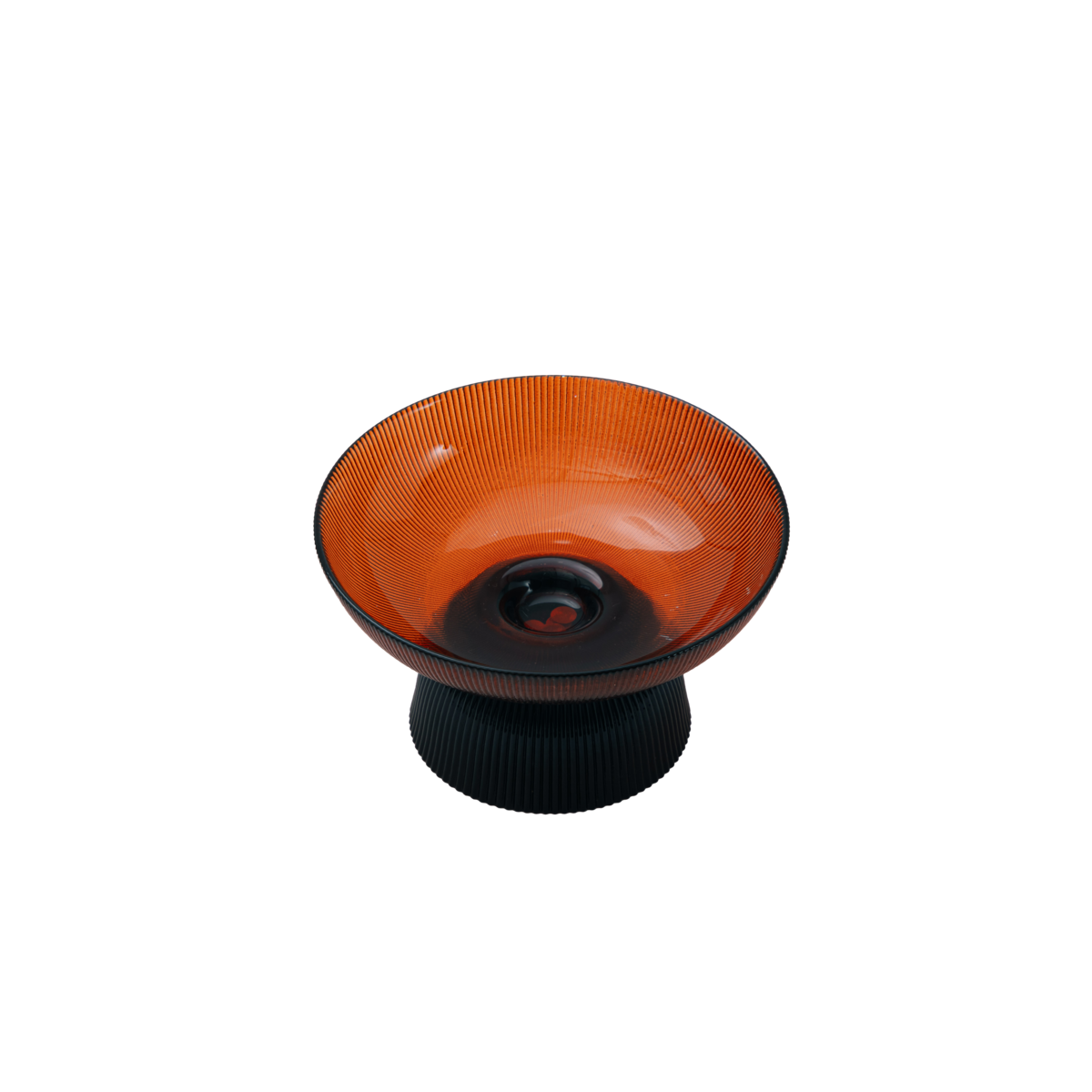 glass pleats bowl