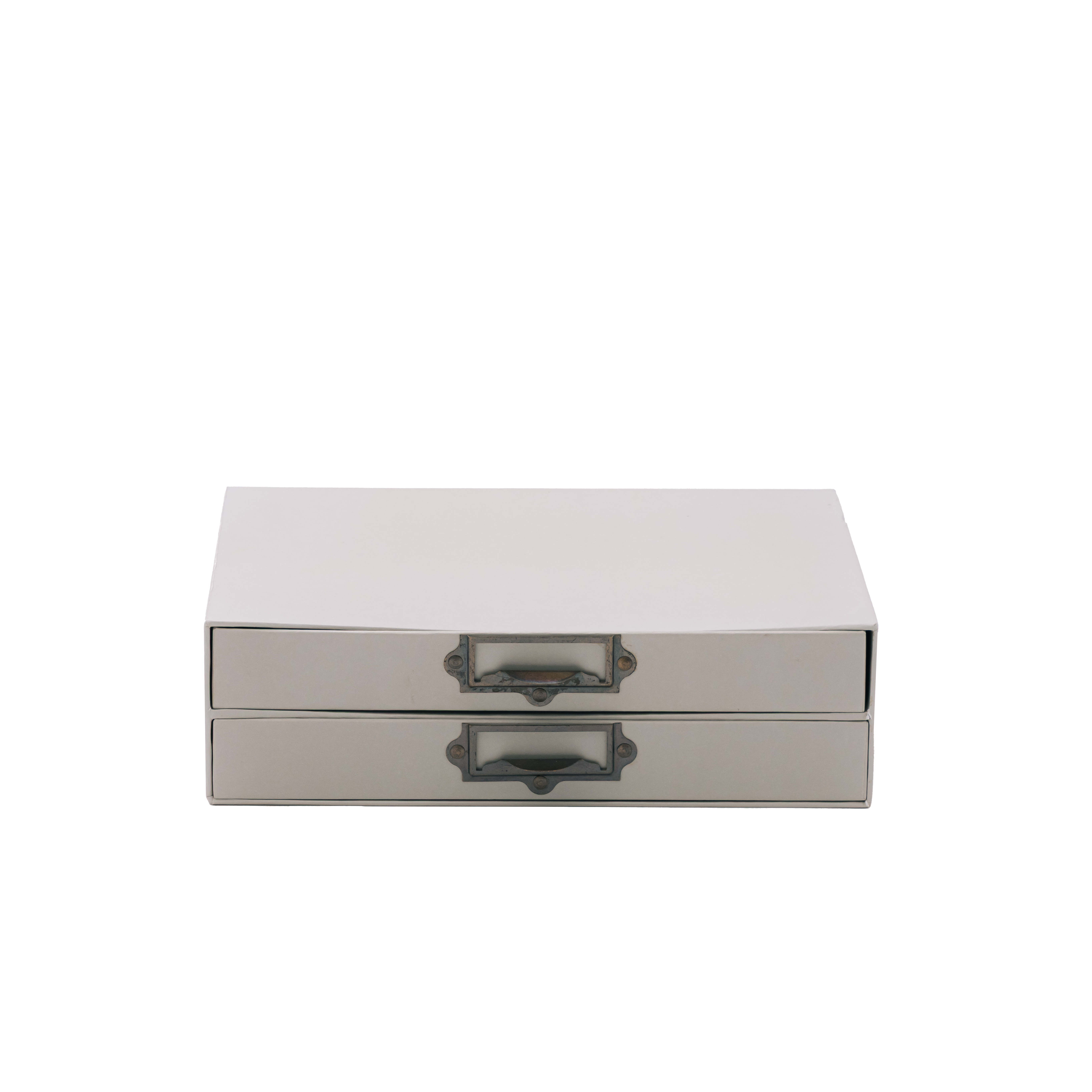 gray paper drawer
