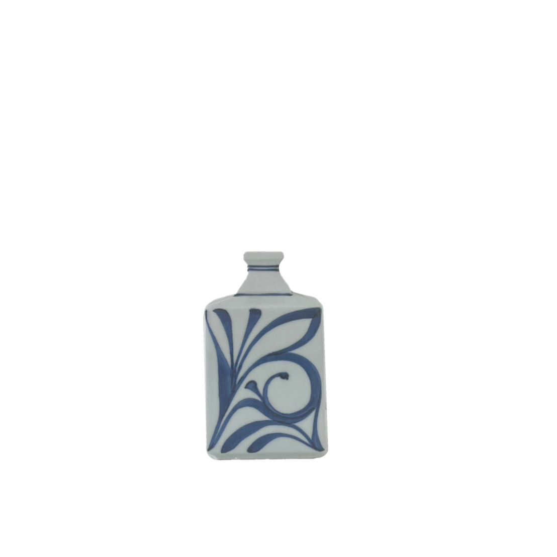 砥部焼 花瓶 唐草