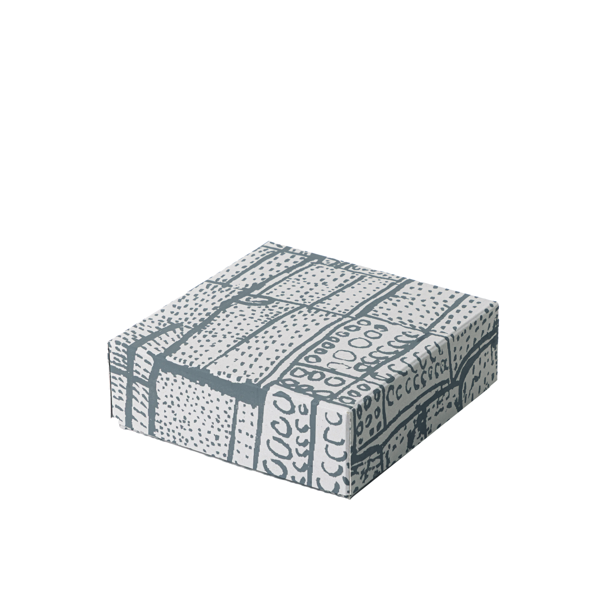 SHOBU KOBO gray paint paper box