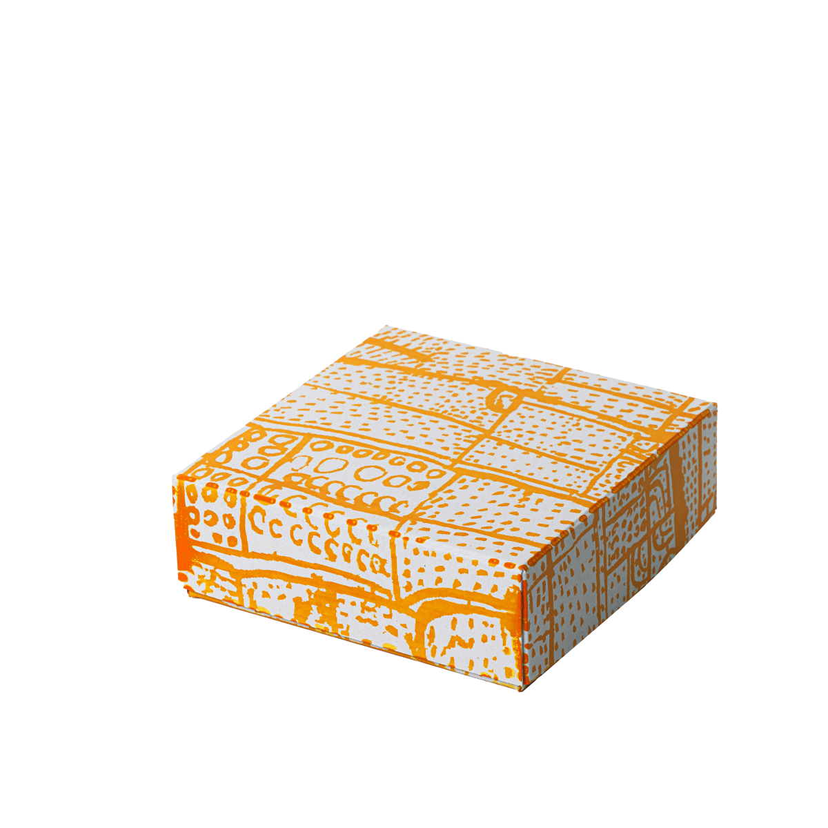 SHOBU KOBO yellow paint paper box