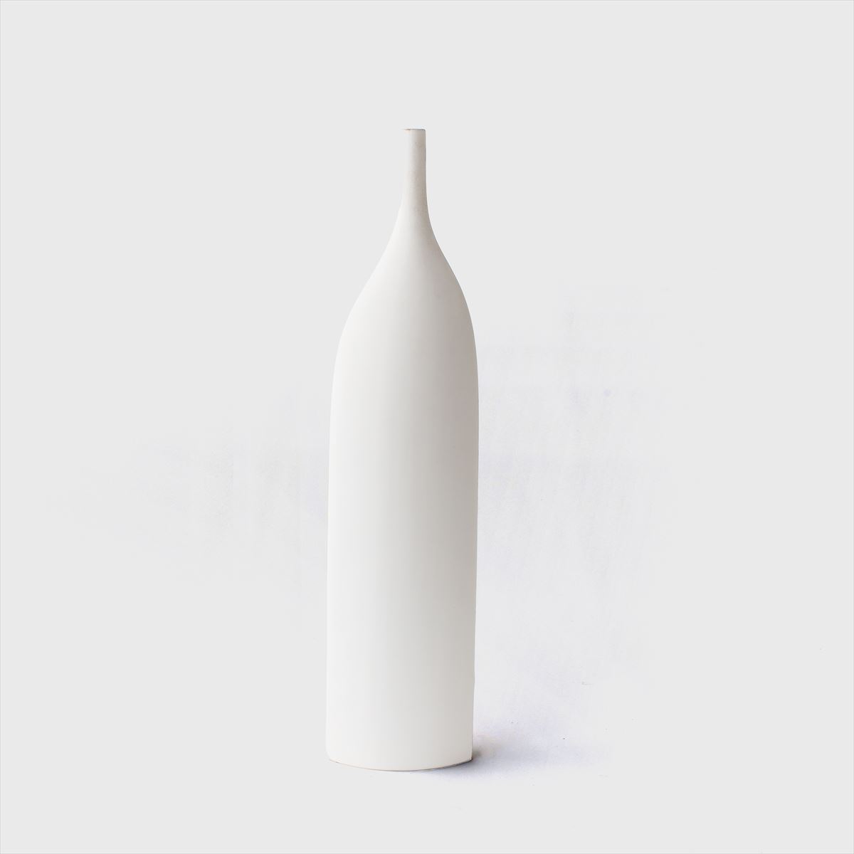 white pottery  vase