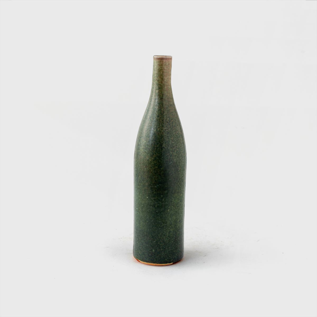 deep green flower vase