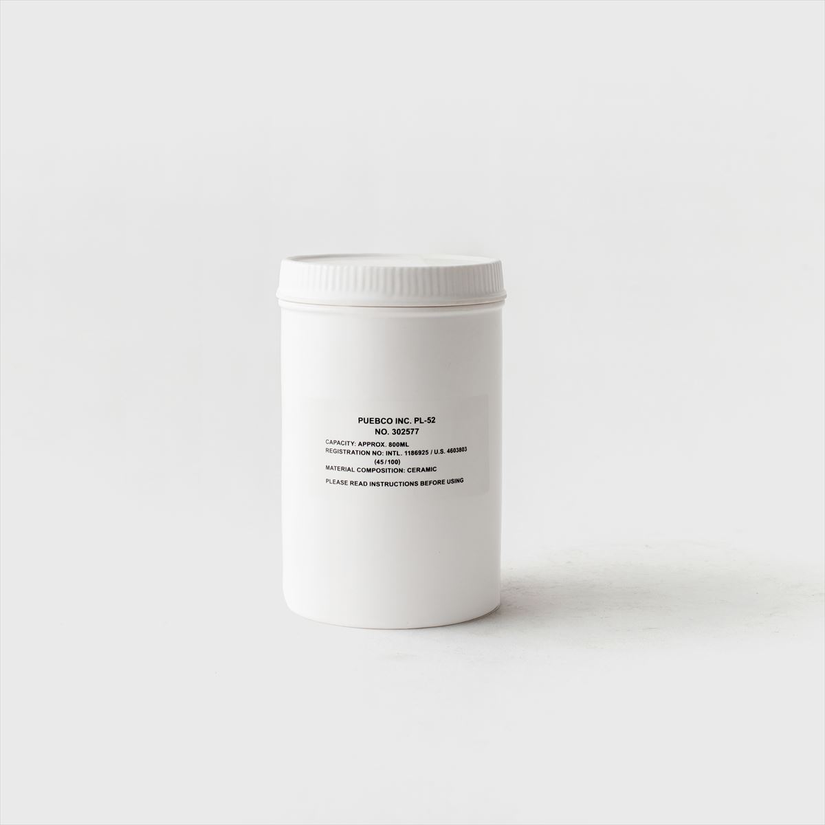 ceramic canister