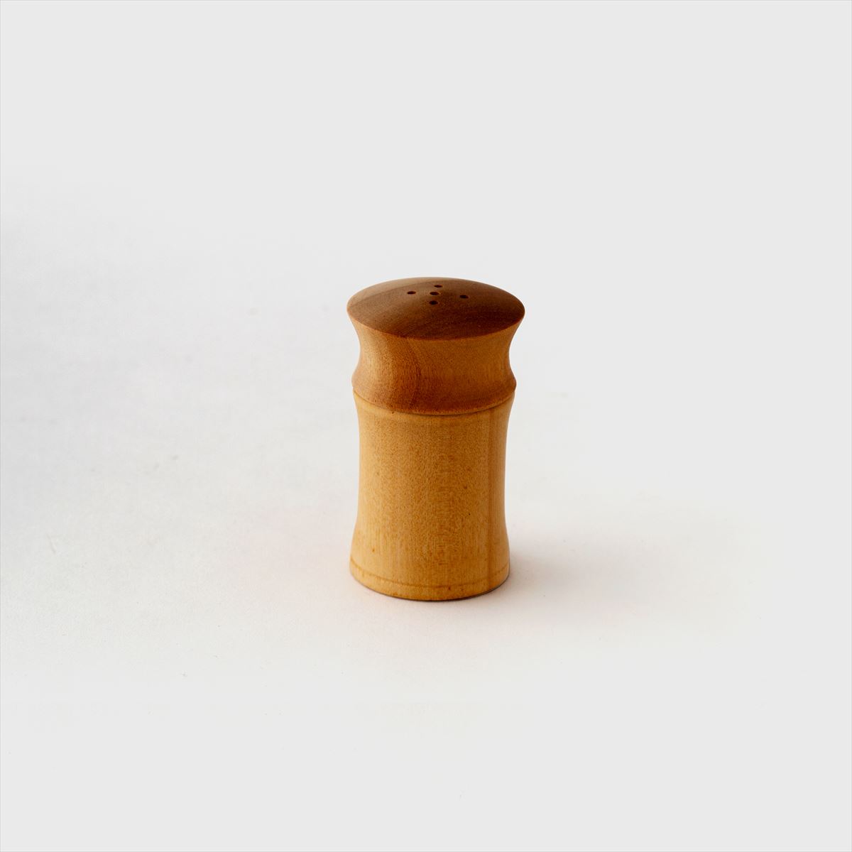 wood spice pot