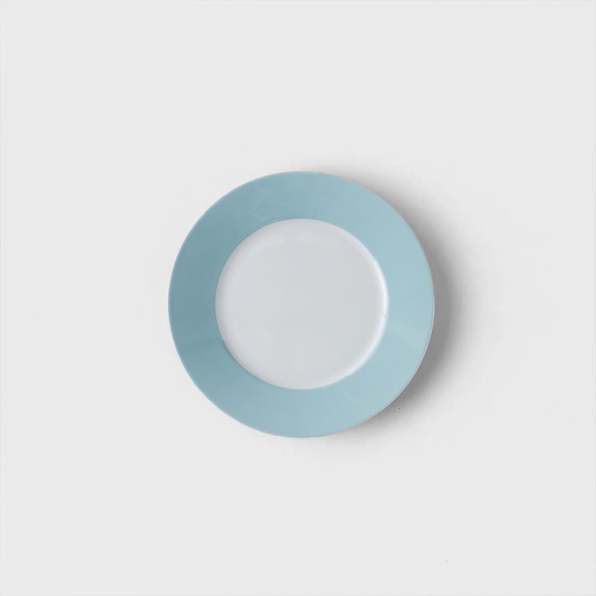 blue two tone plate