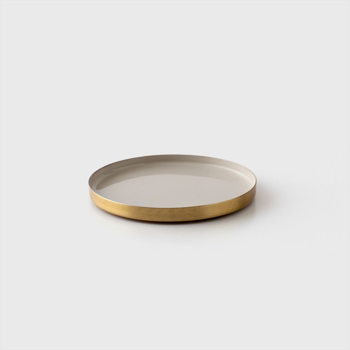 glay two tone
round mini plate