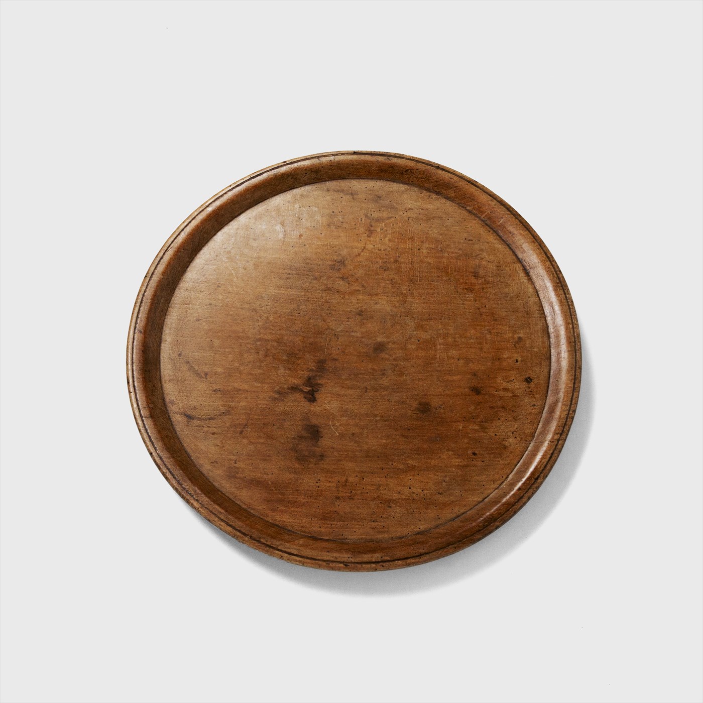 wood round tray