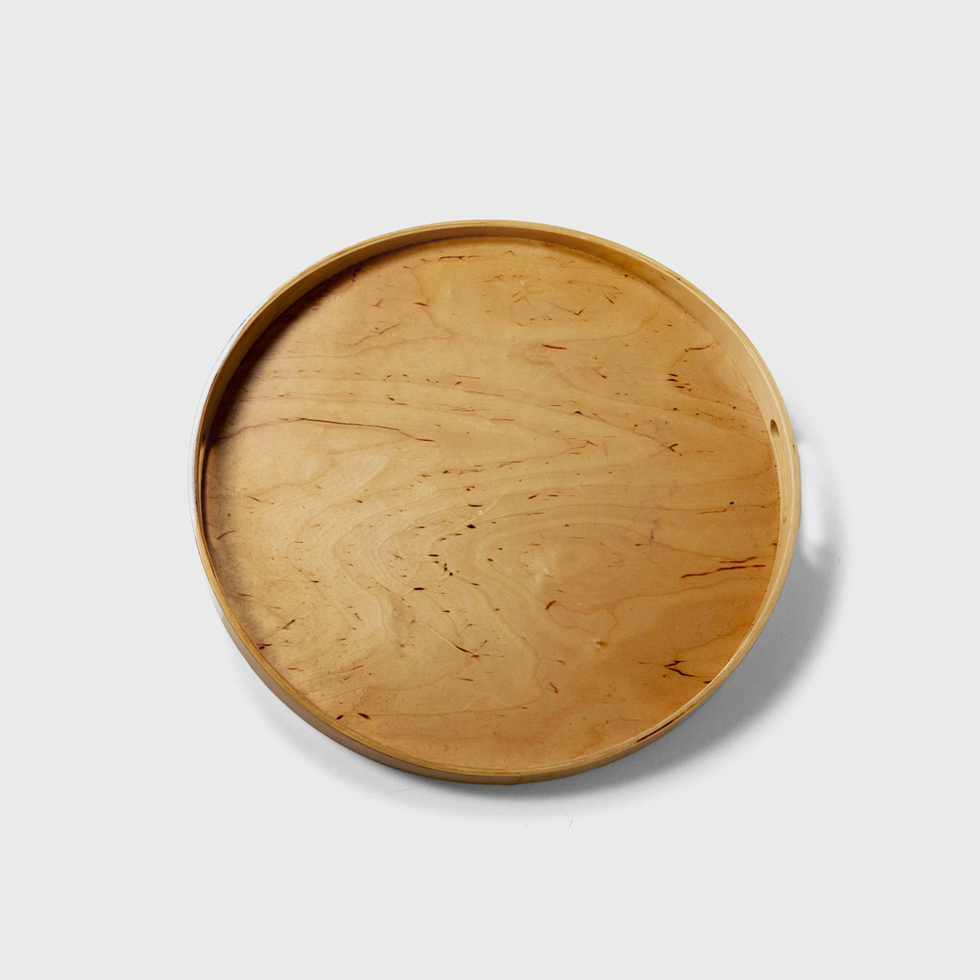 wood round tray