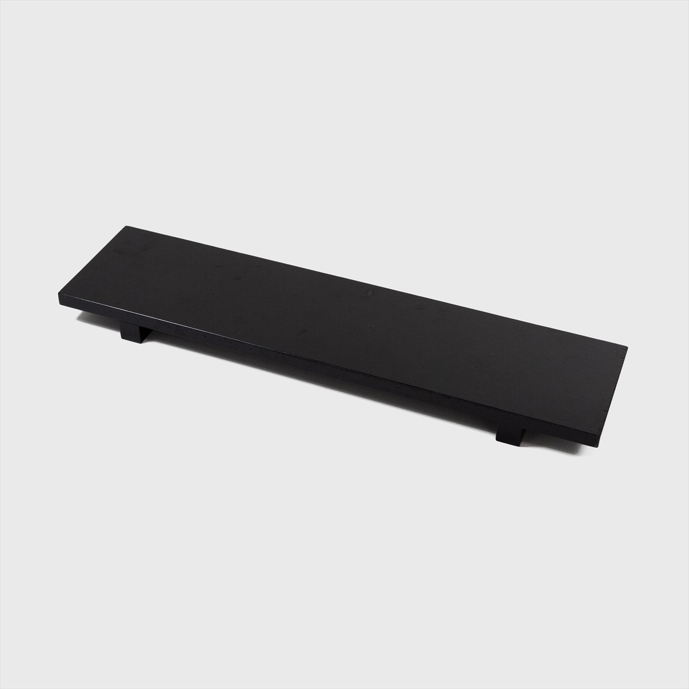 black rectangle tray