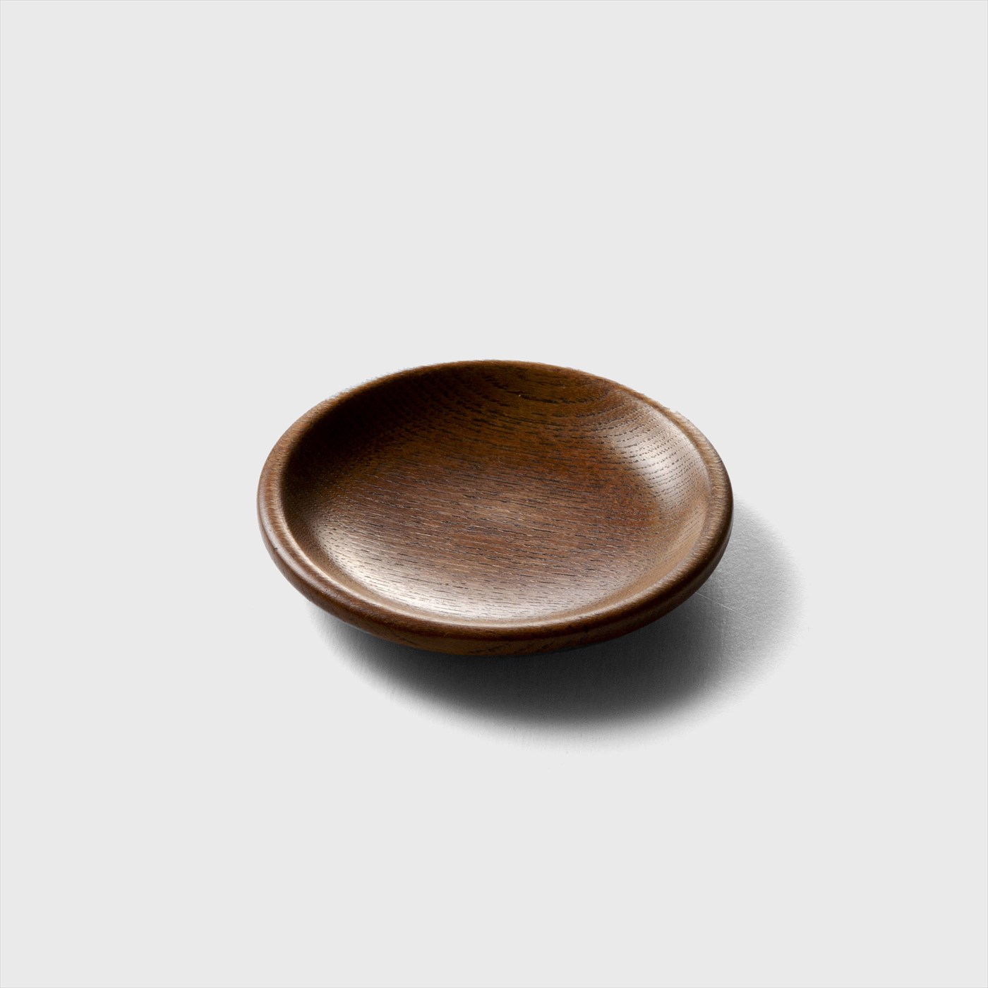 wood round plate mini