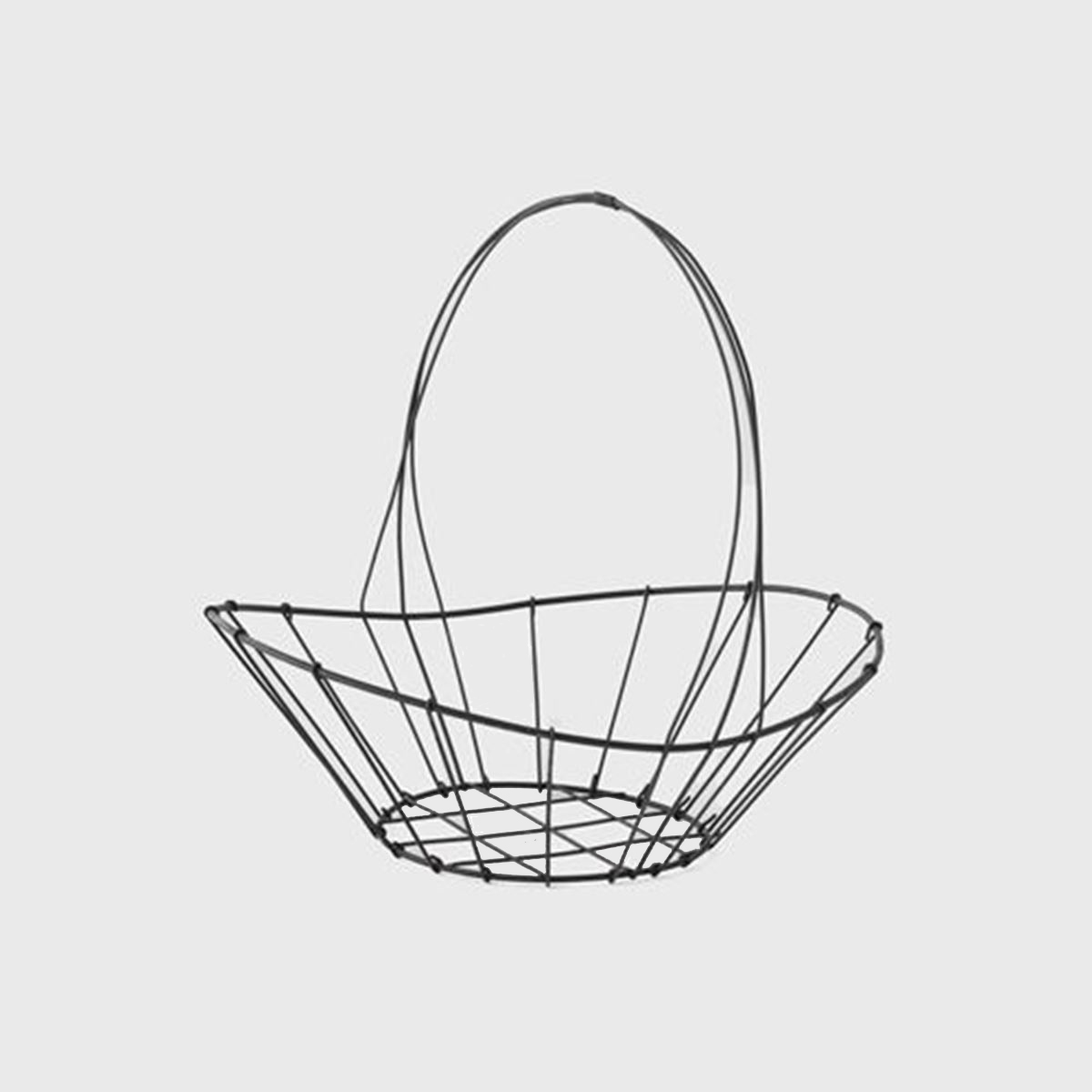 one handle wire basket