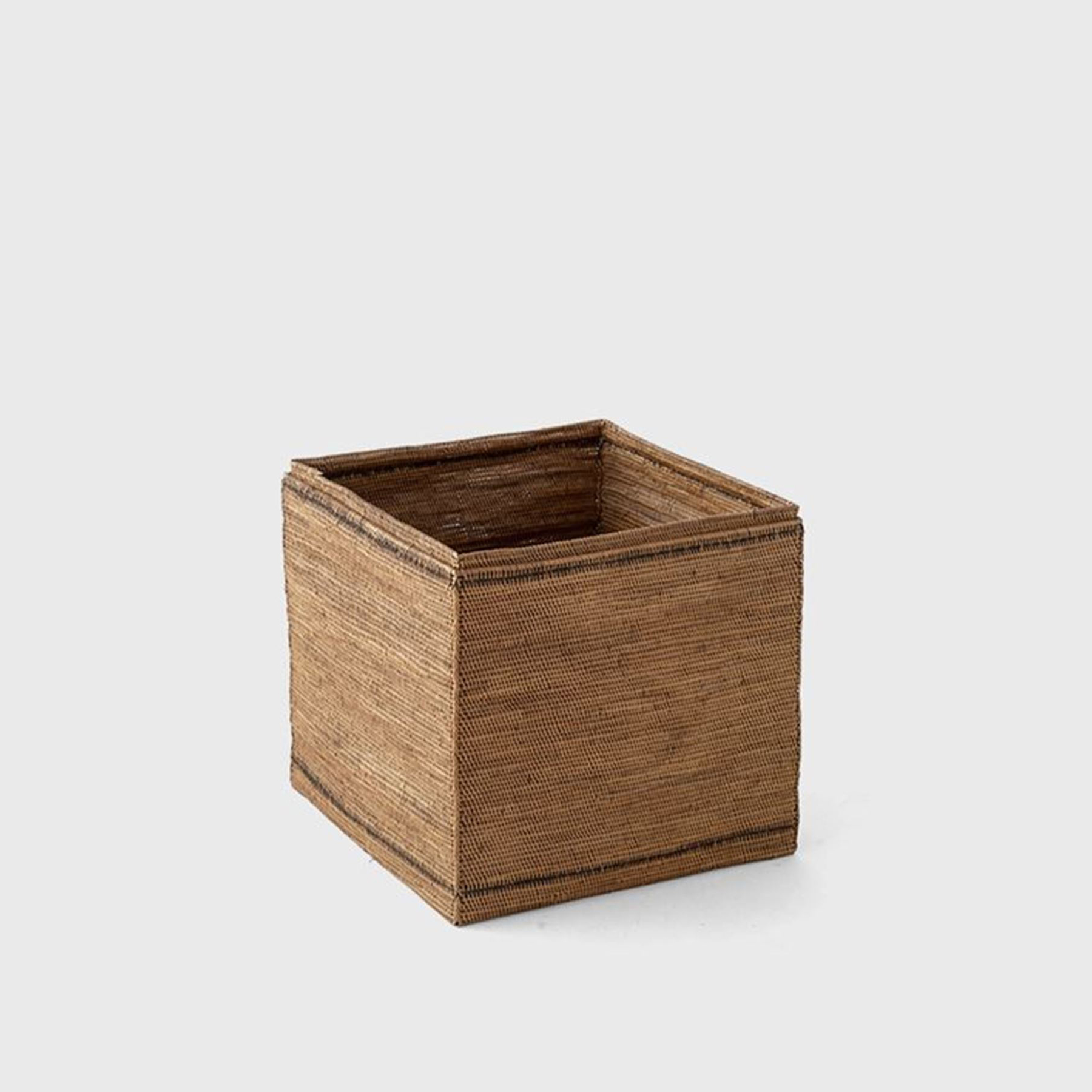 rattern square basket