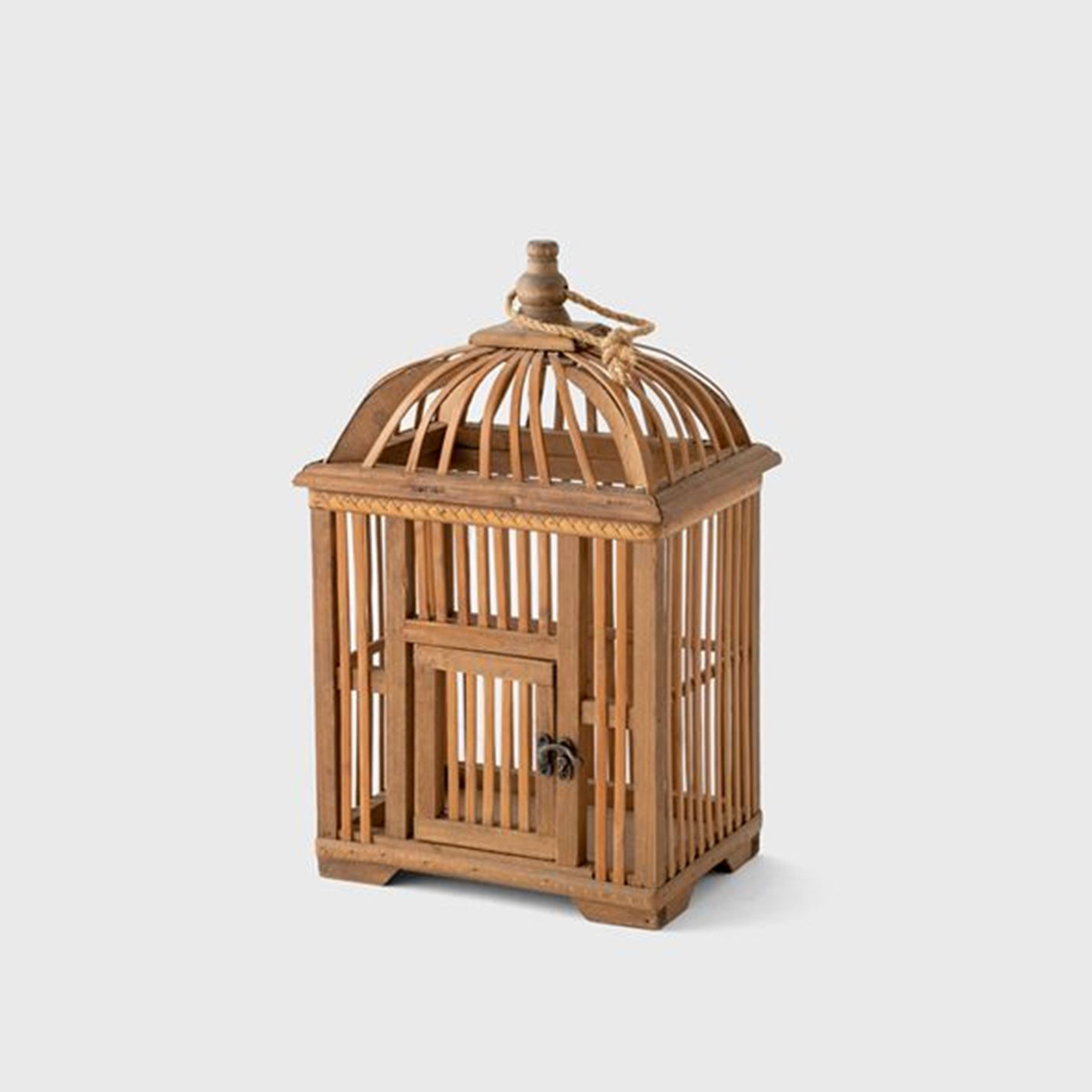 wood bird cage