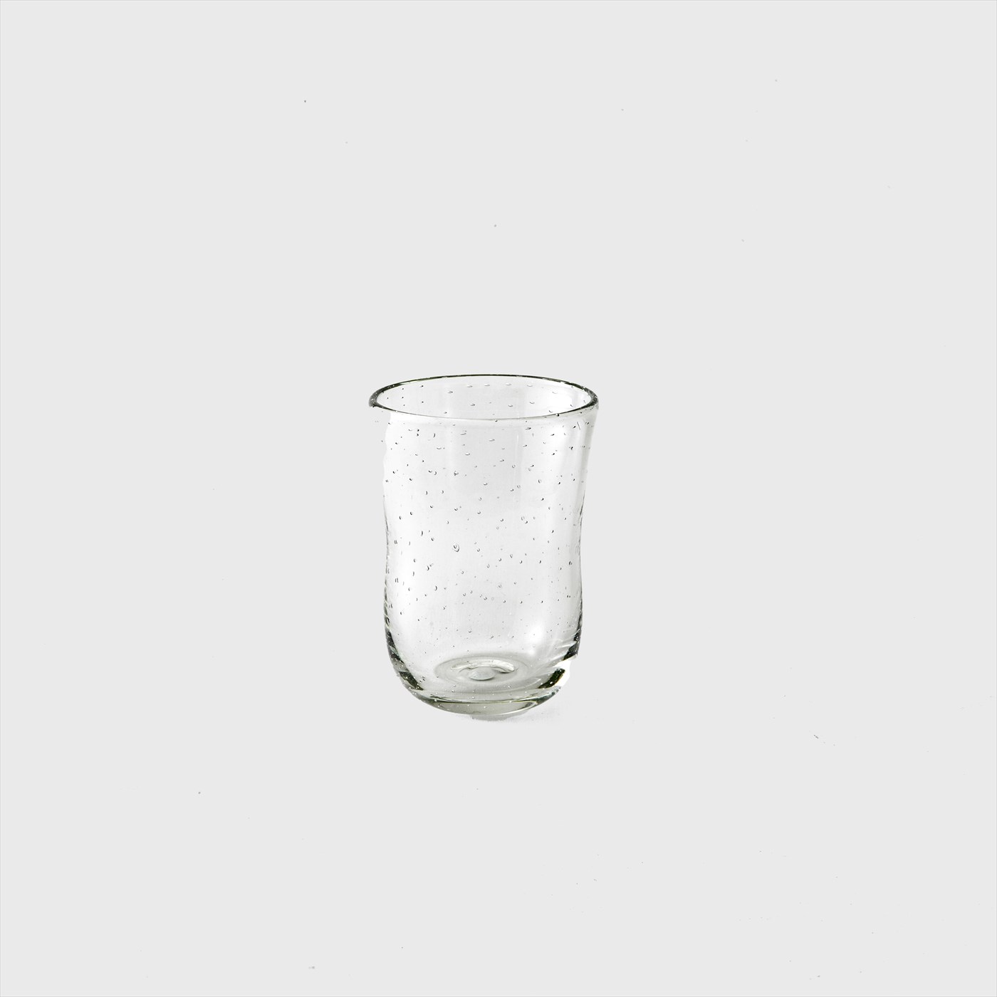 small bubbles glass