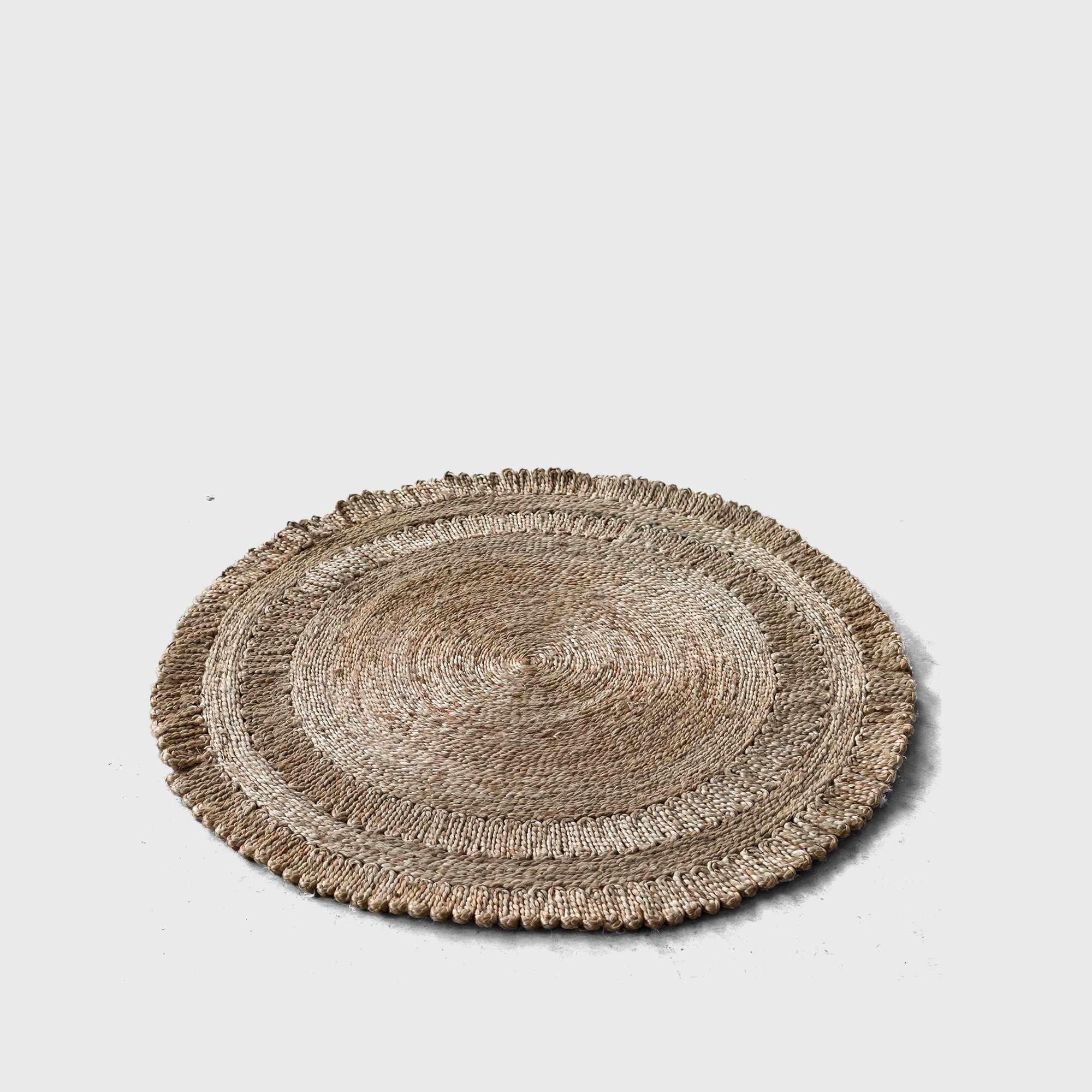 jute circle rug