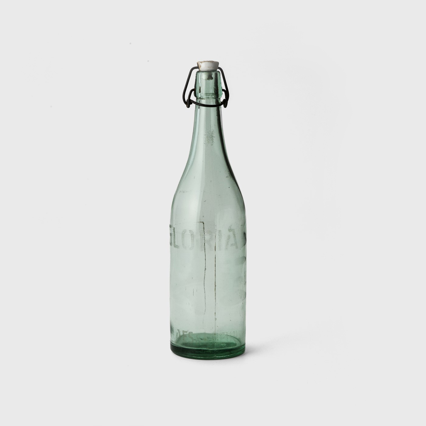 antique glass bottle