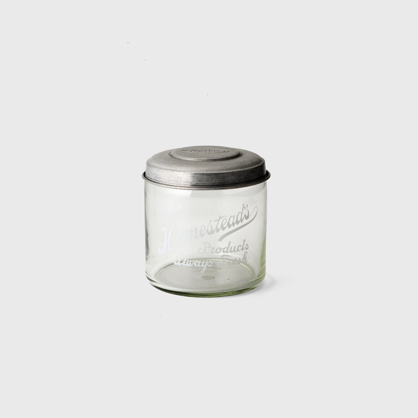 glass cap jar S