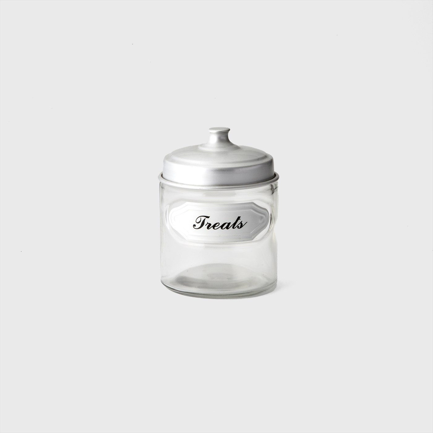 Treats glass cap jar