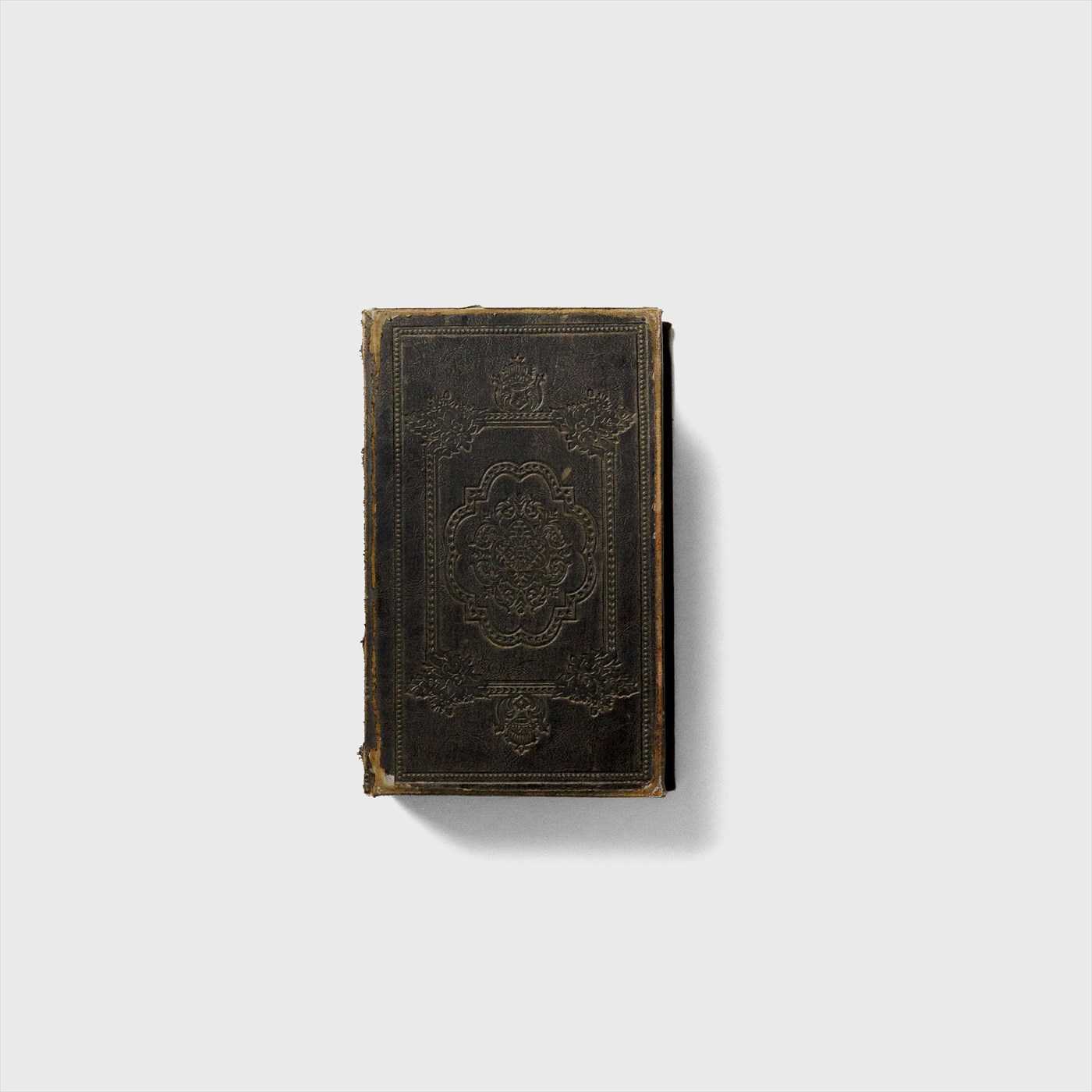 black antique fake book