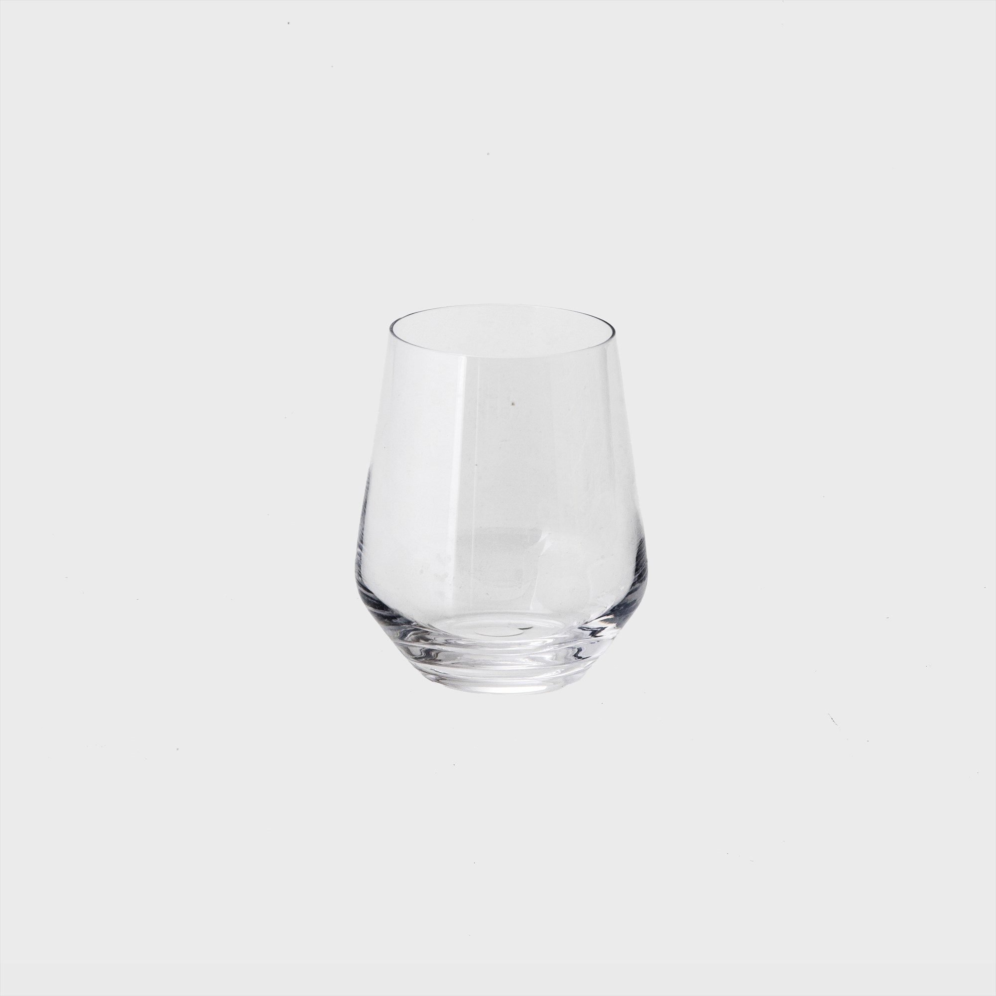 drop shape glass cup