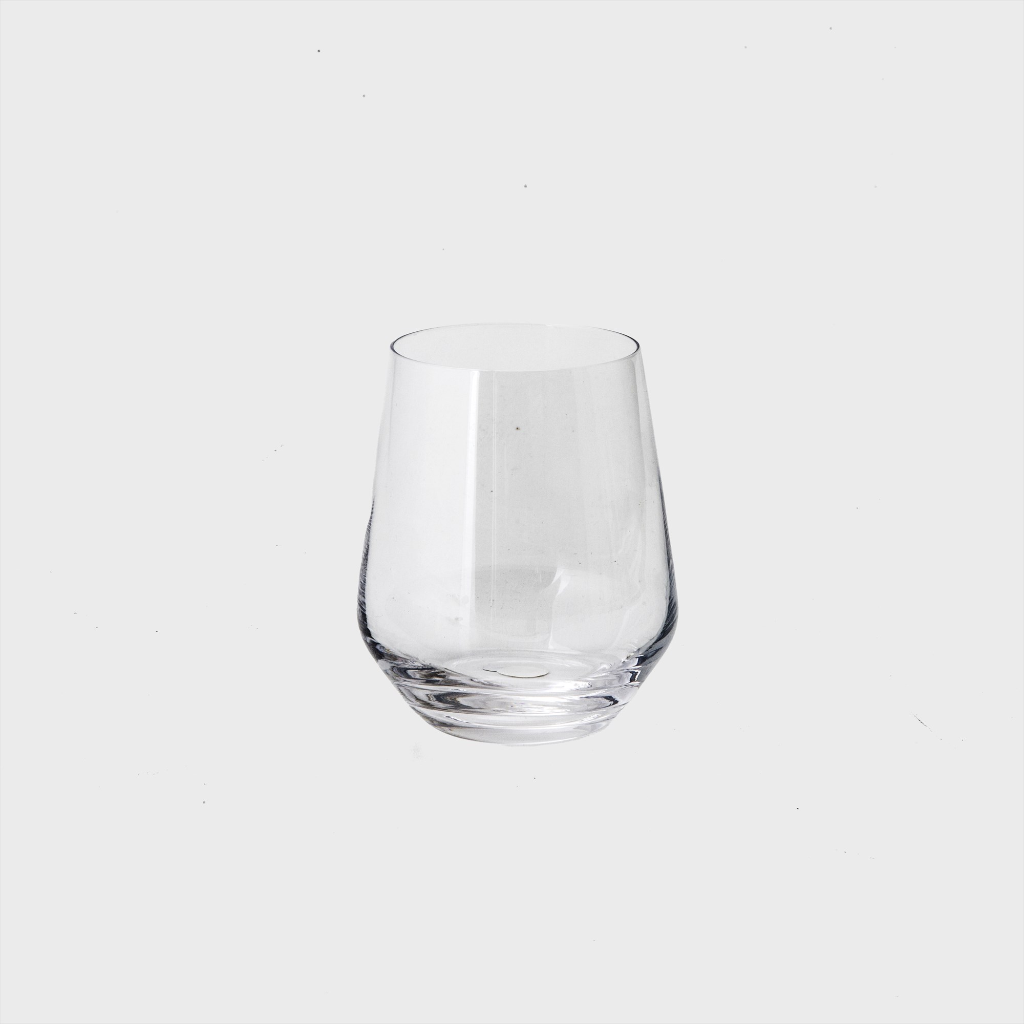 drop shape glass cup