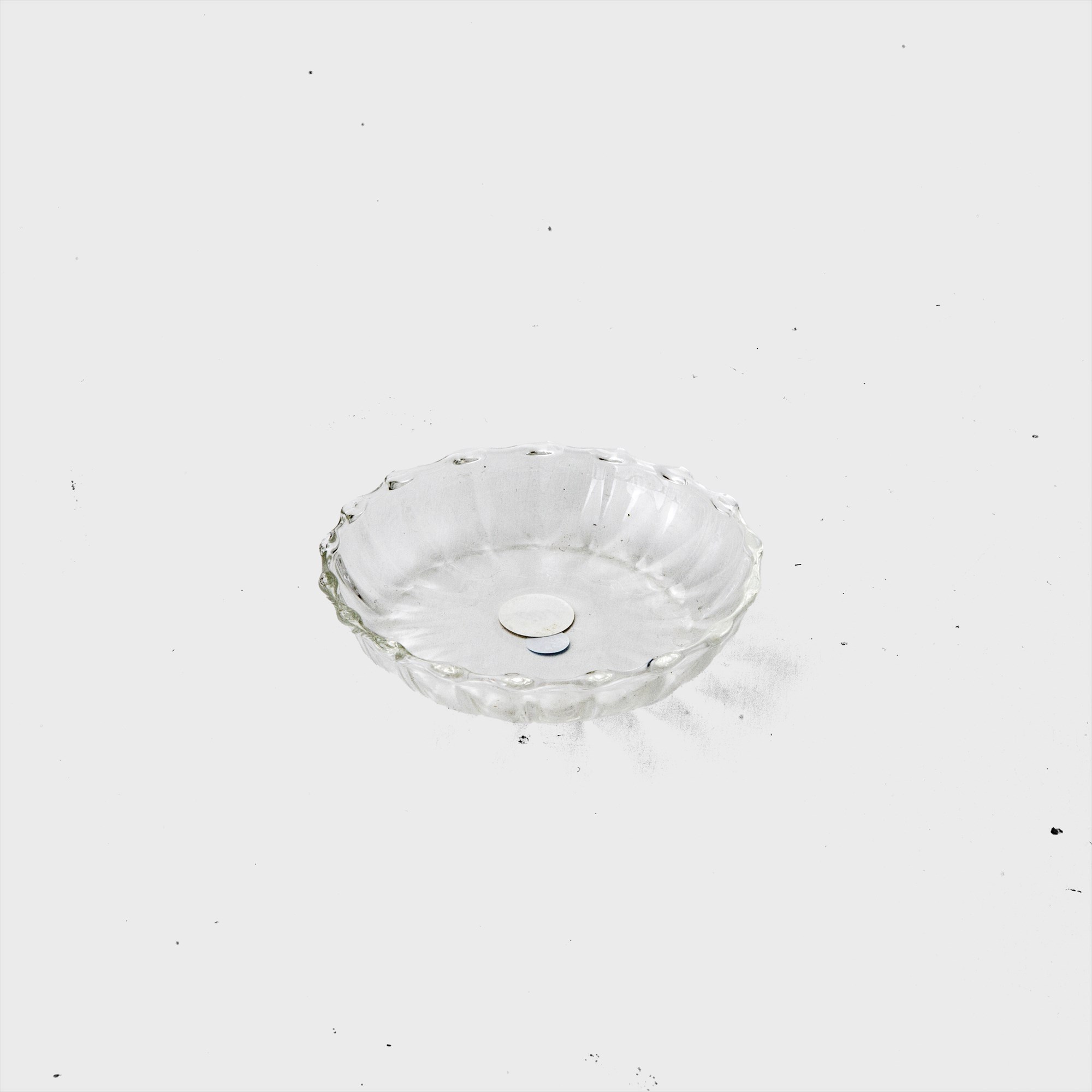 wave glass bowl