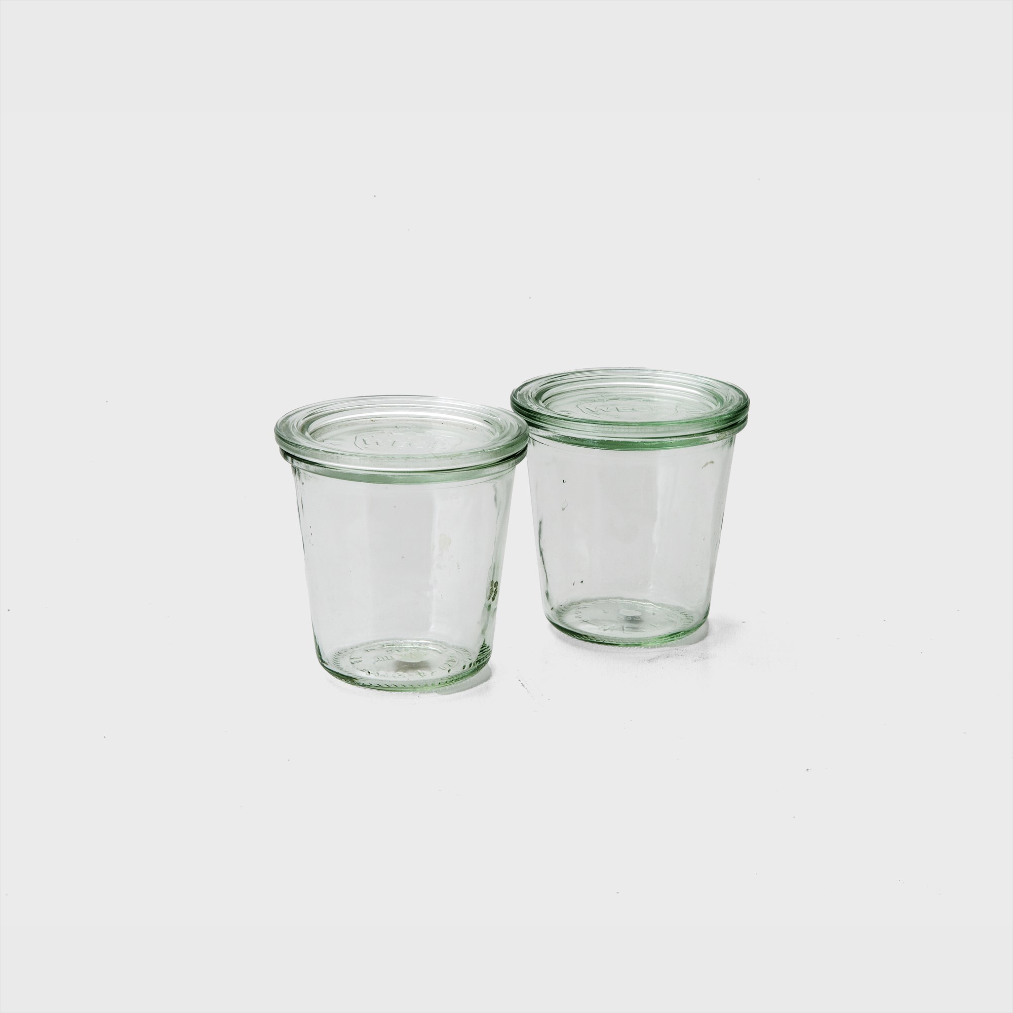 WECK
canister with glass lid mini