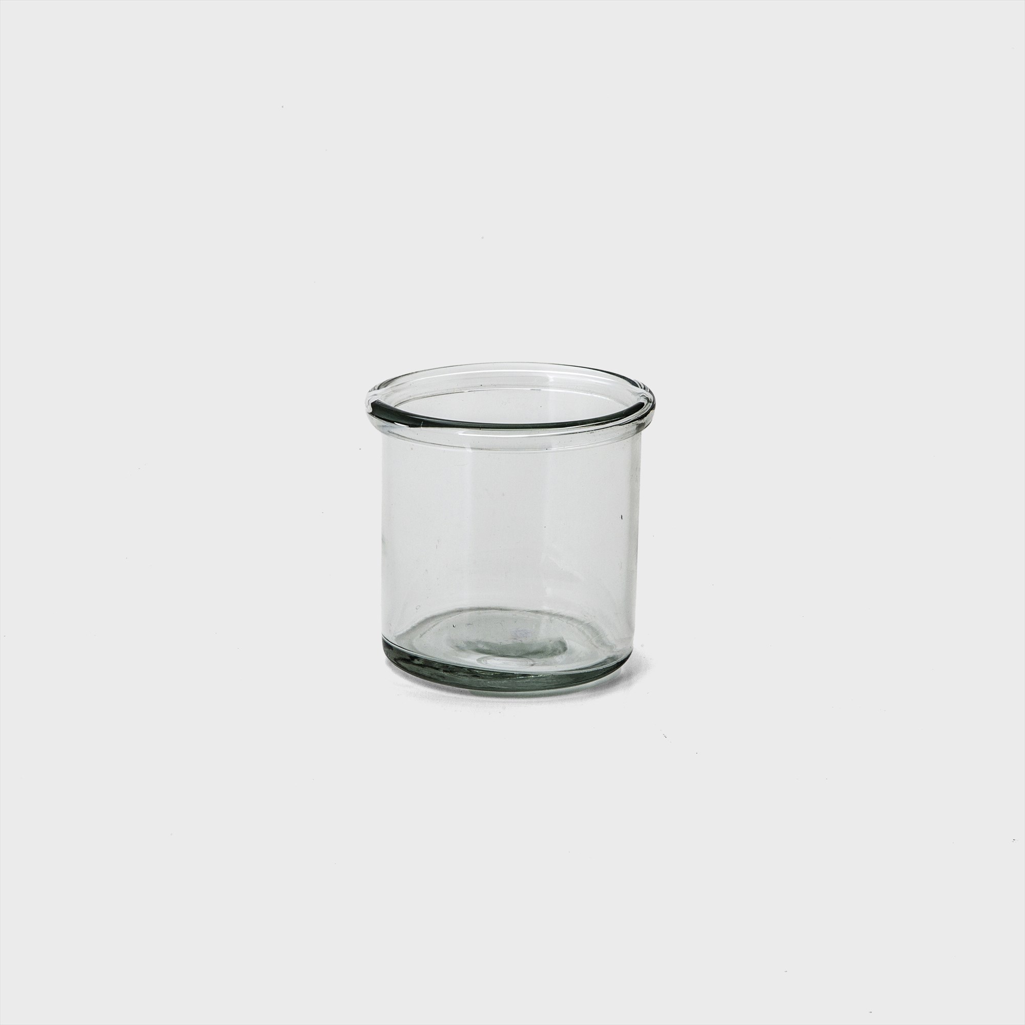 simple glass cup