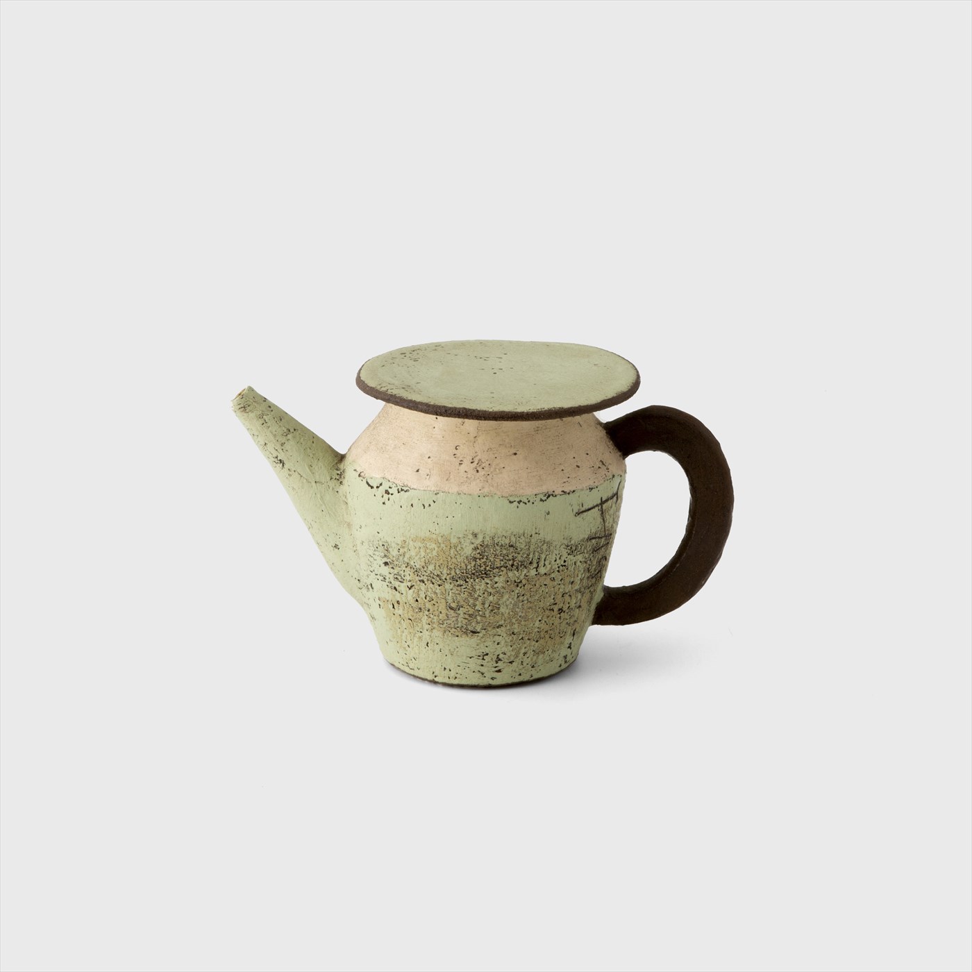 two tone tea pot