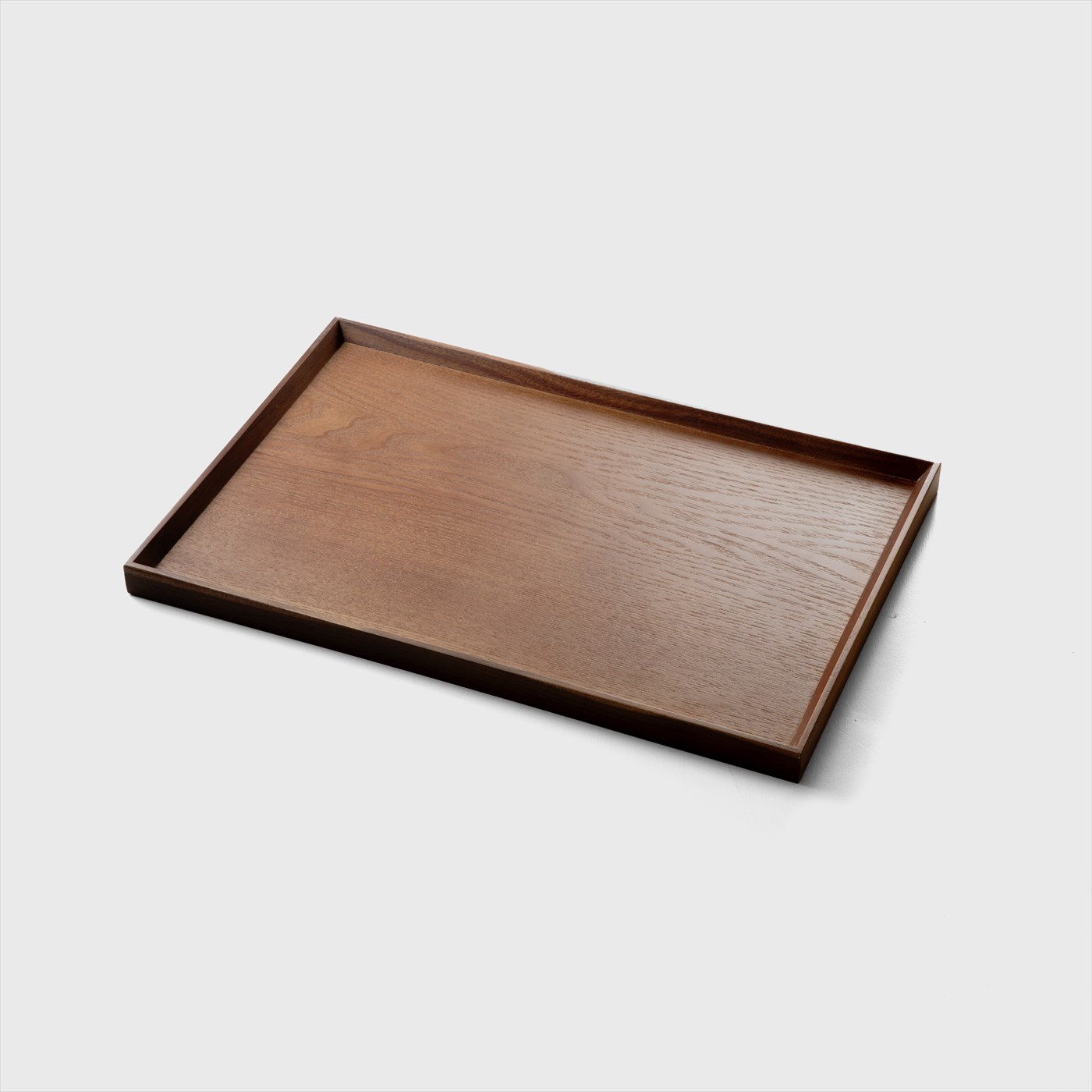 wood square tray