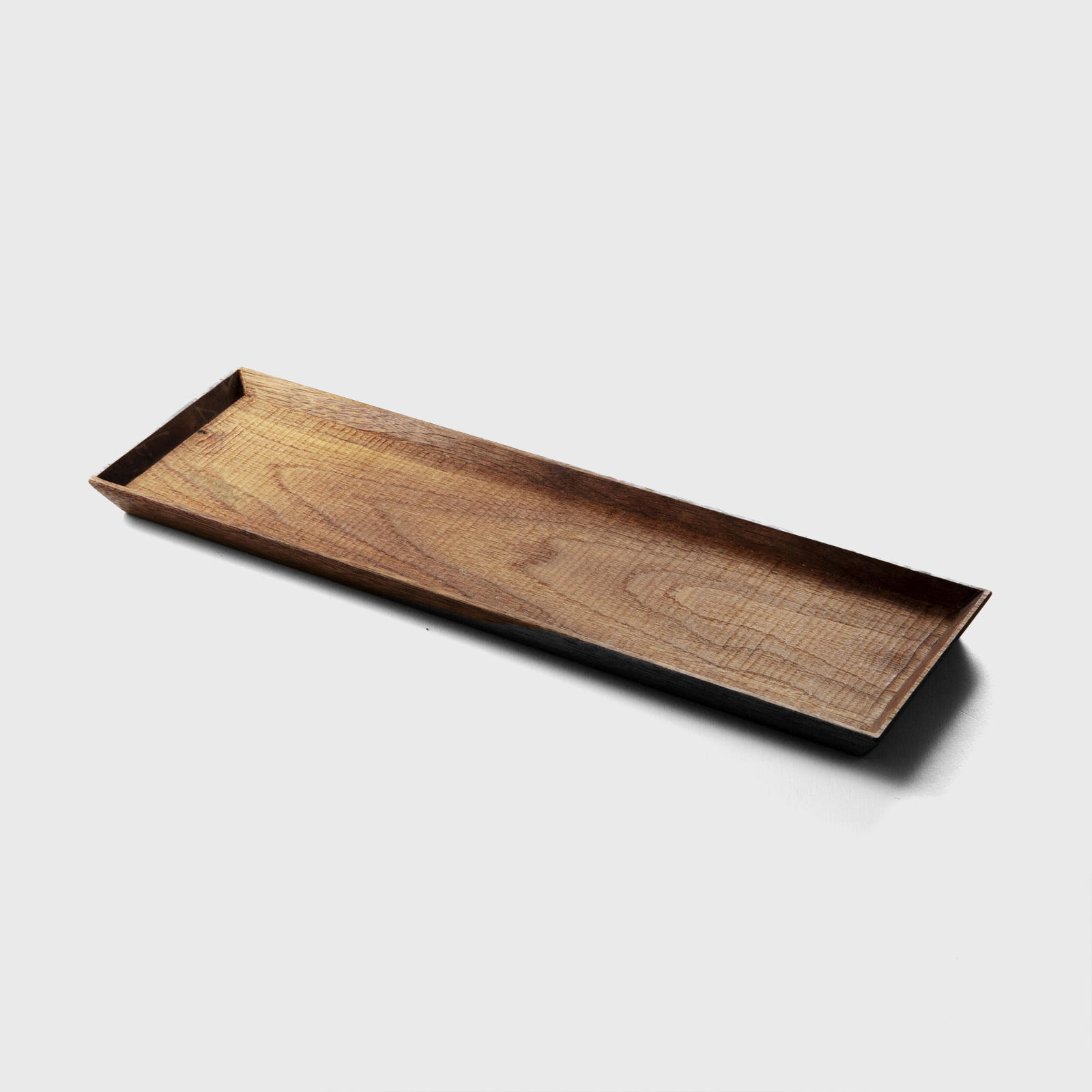 wood square tray