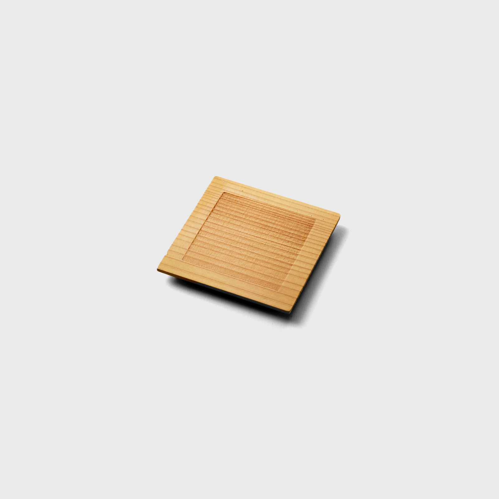 wood square plate