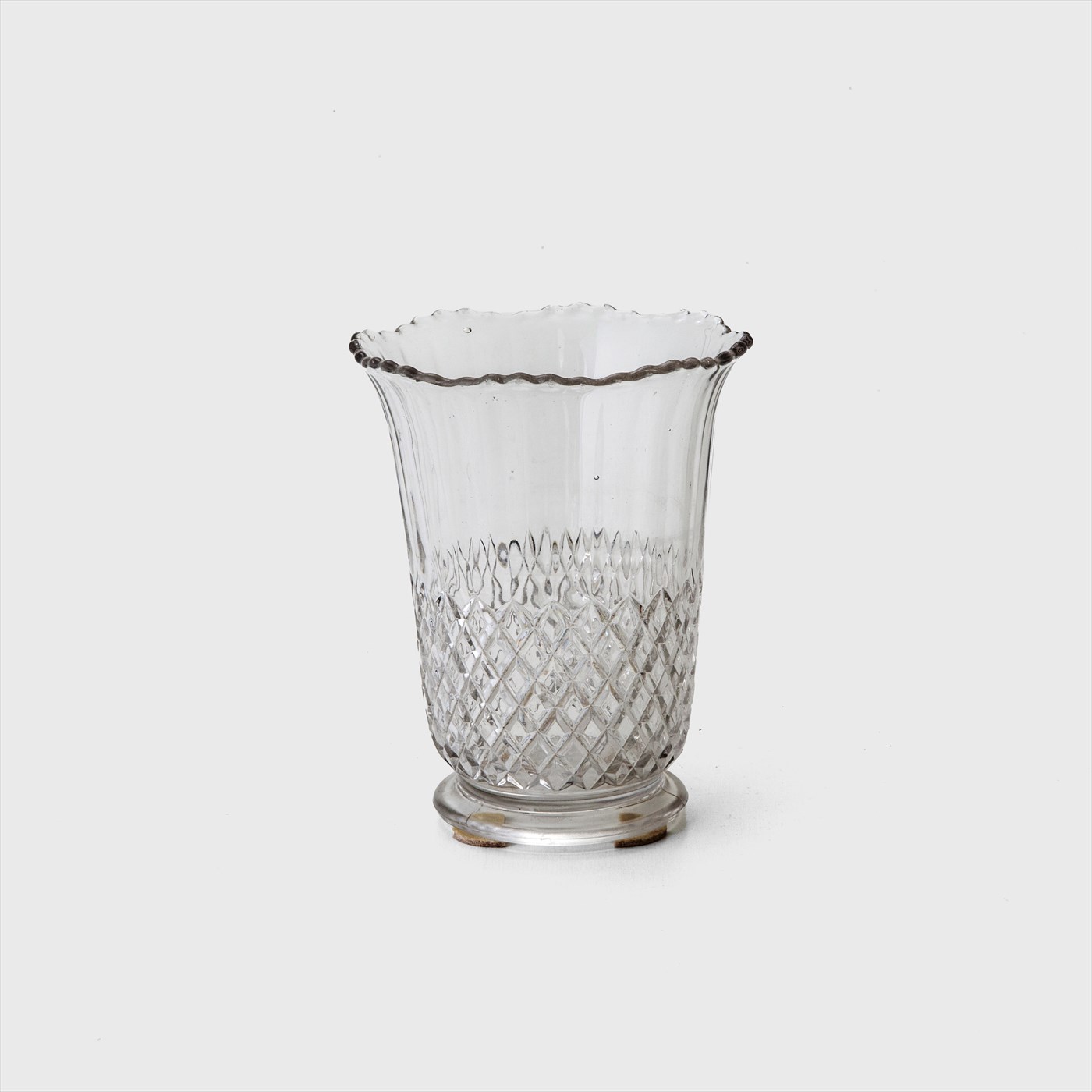 cut glass
flower vase