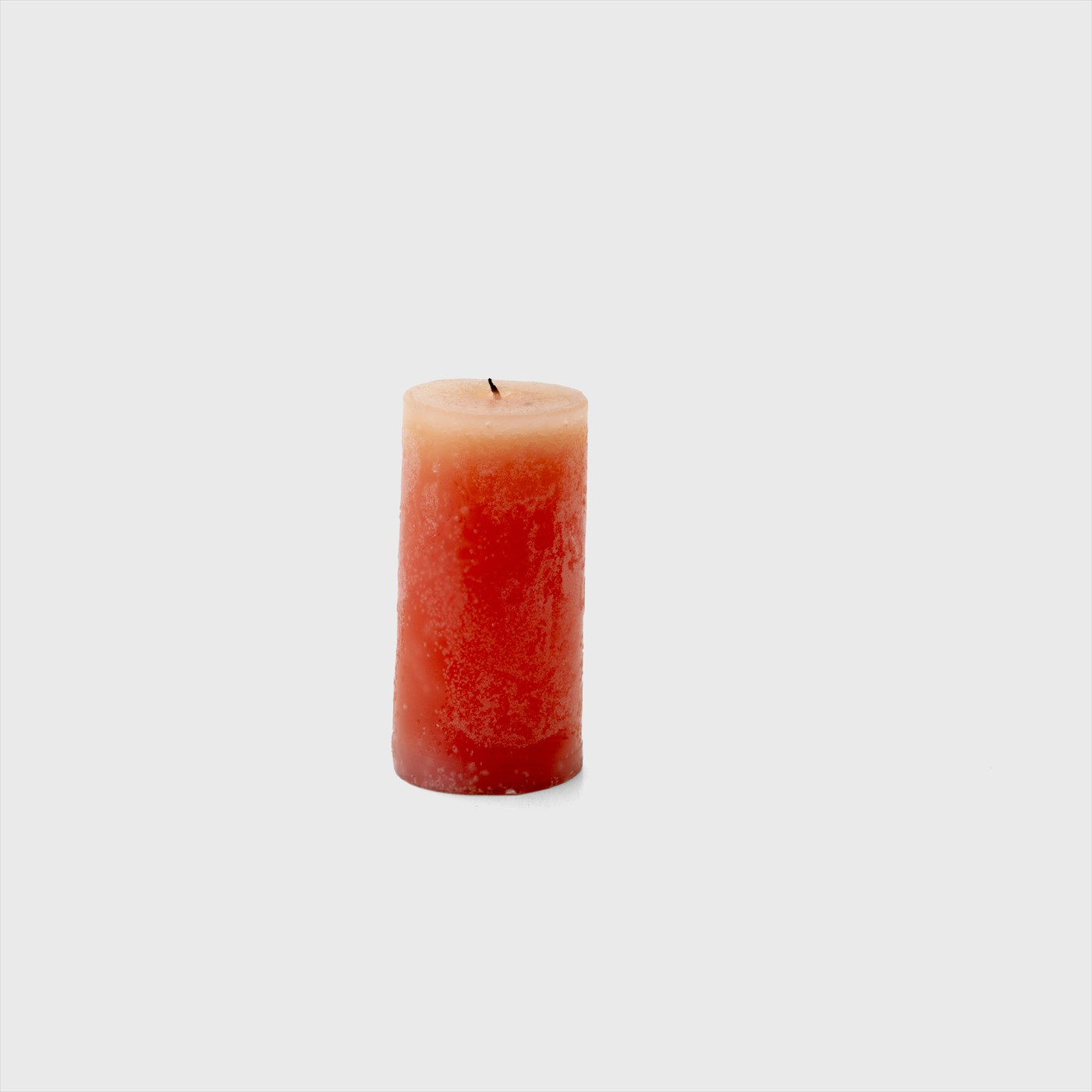 red pillar candle