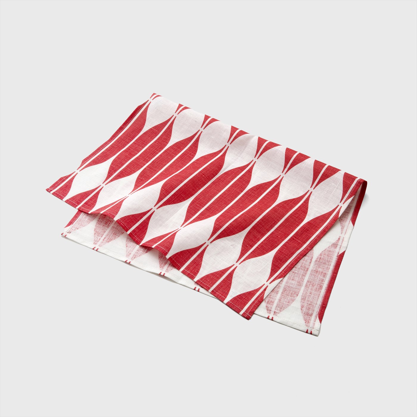 red pattern cloth