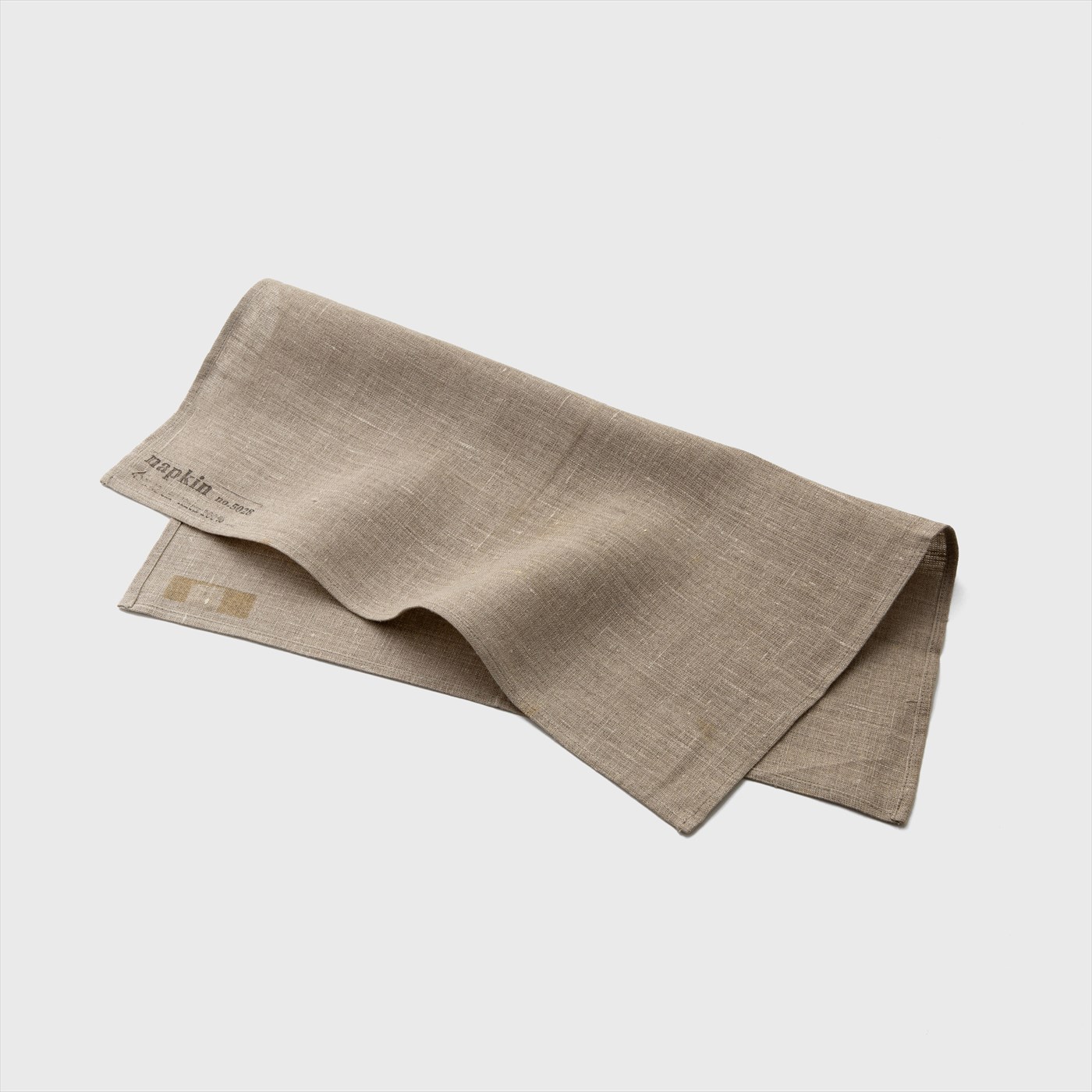 brown linen plane cloth