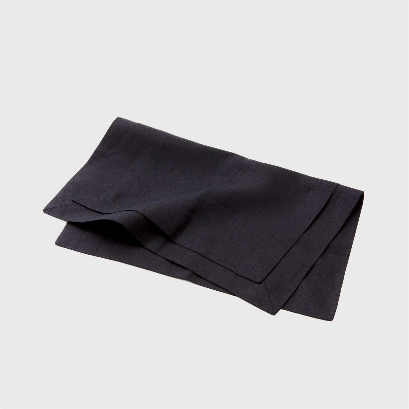 black hem stitch cloth