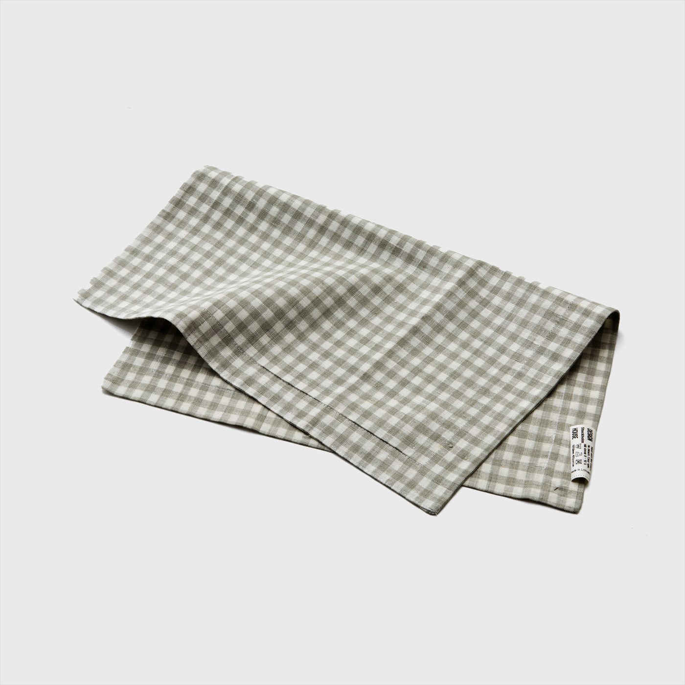 khaki check cloth